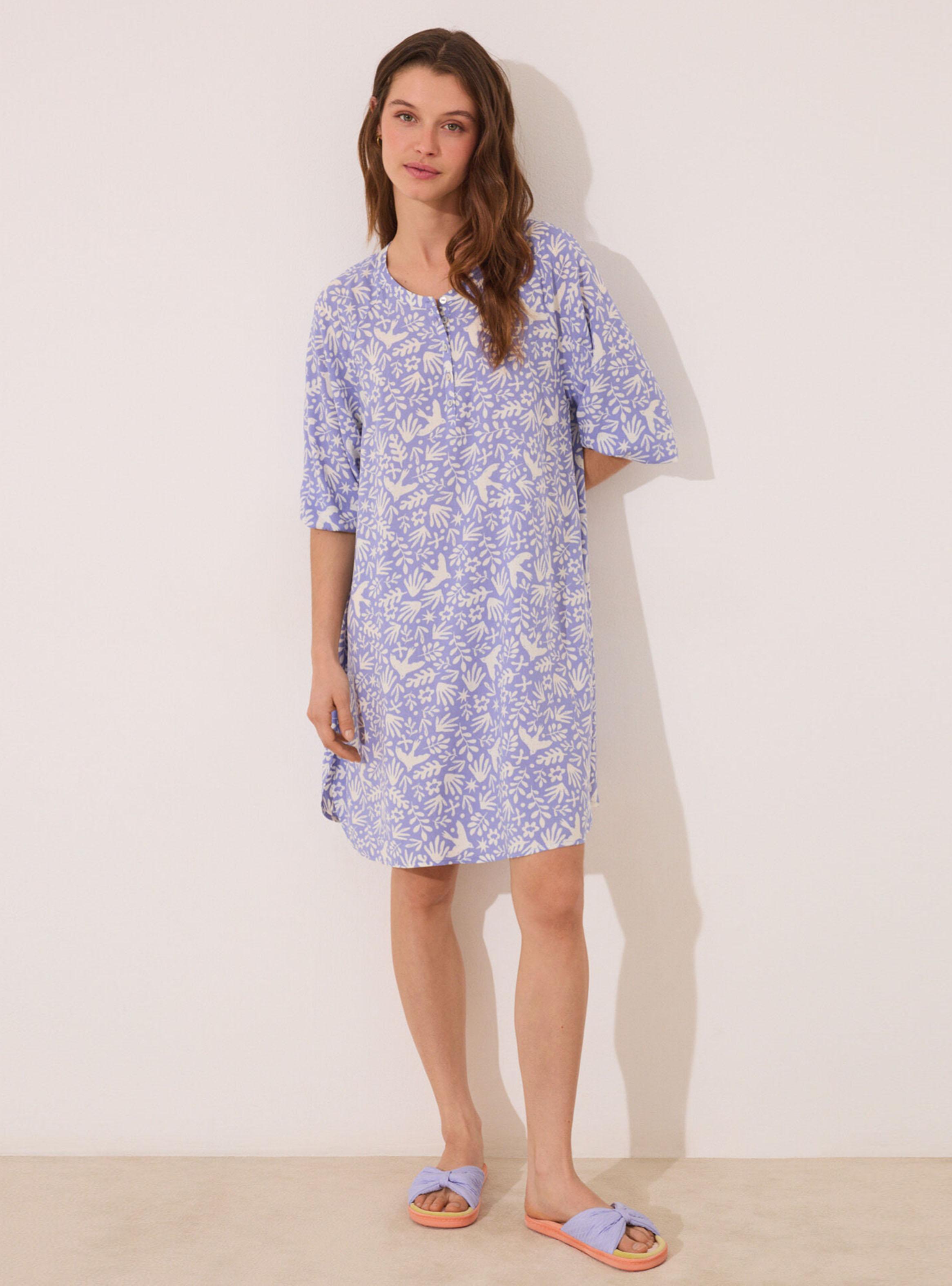 Camisola Viscosa Lila Estampado-4
