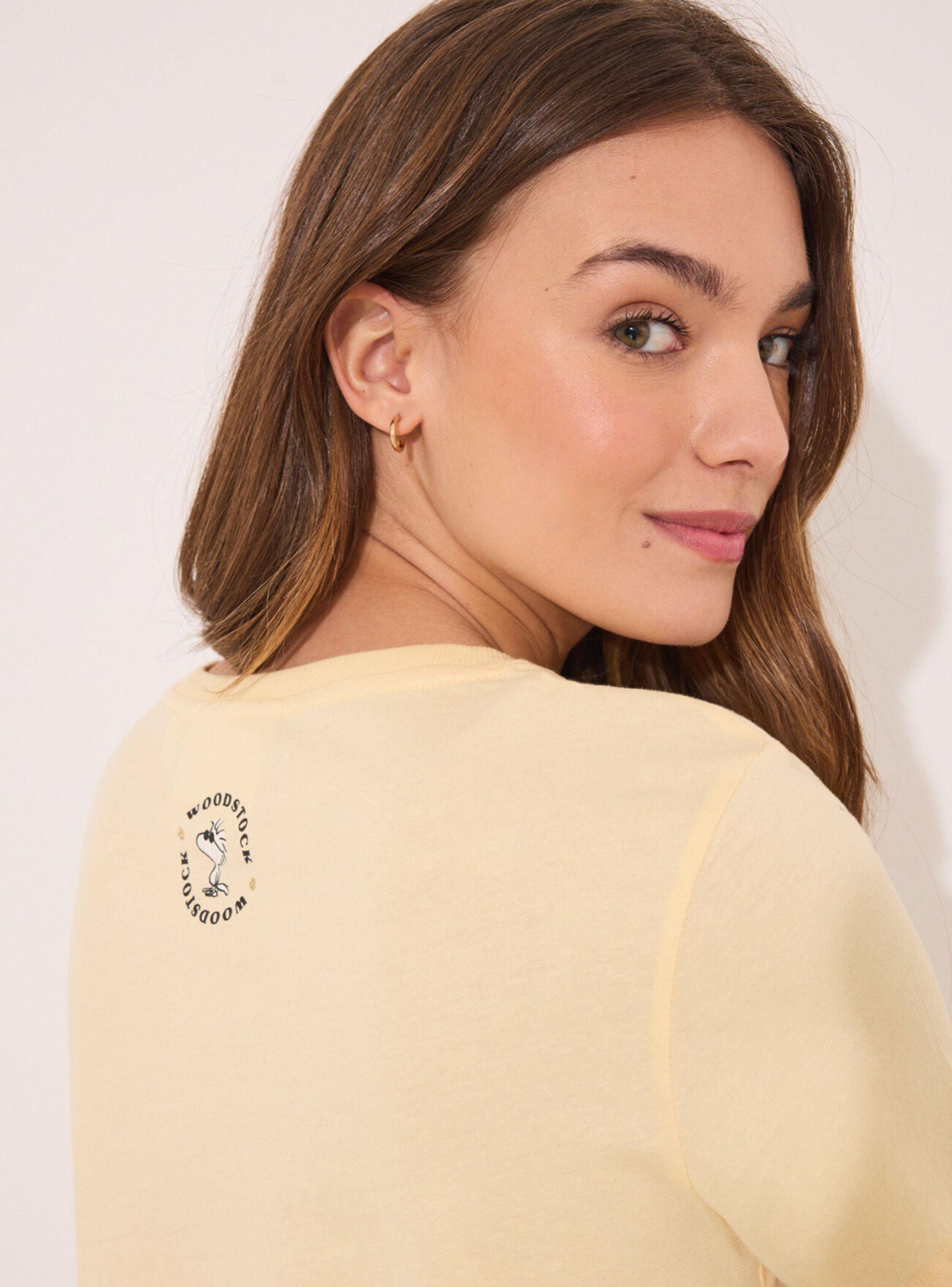 Camisón Corto Algodón Snoopy Love-3