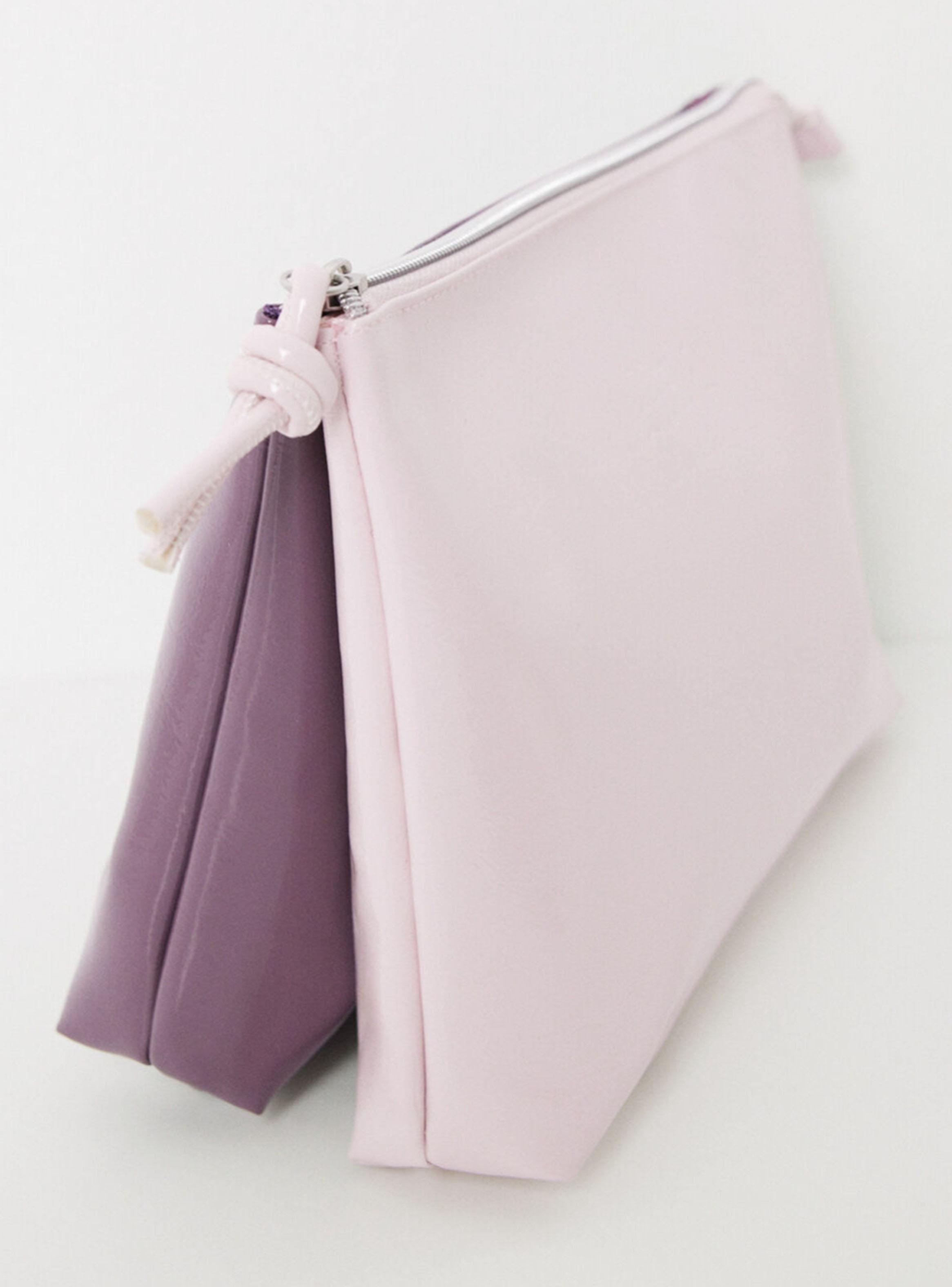 Neceser Mediano Doble Charol-3