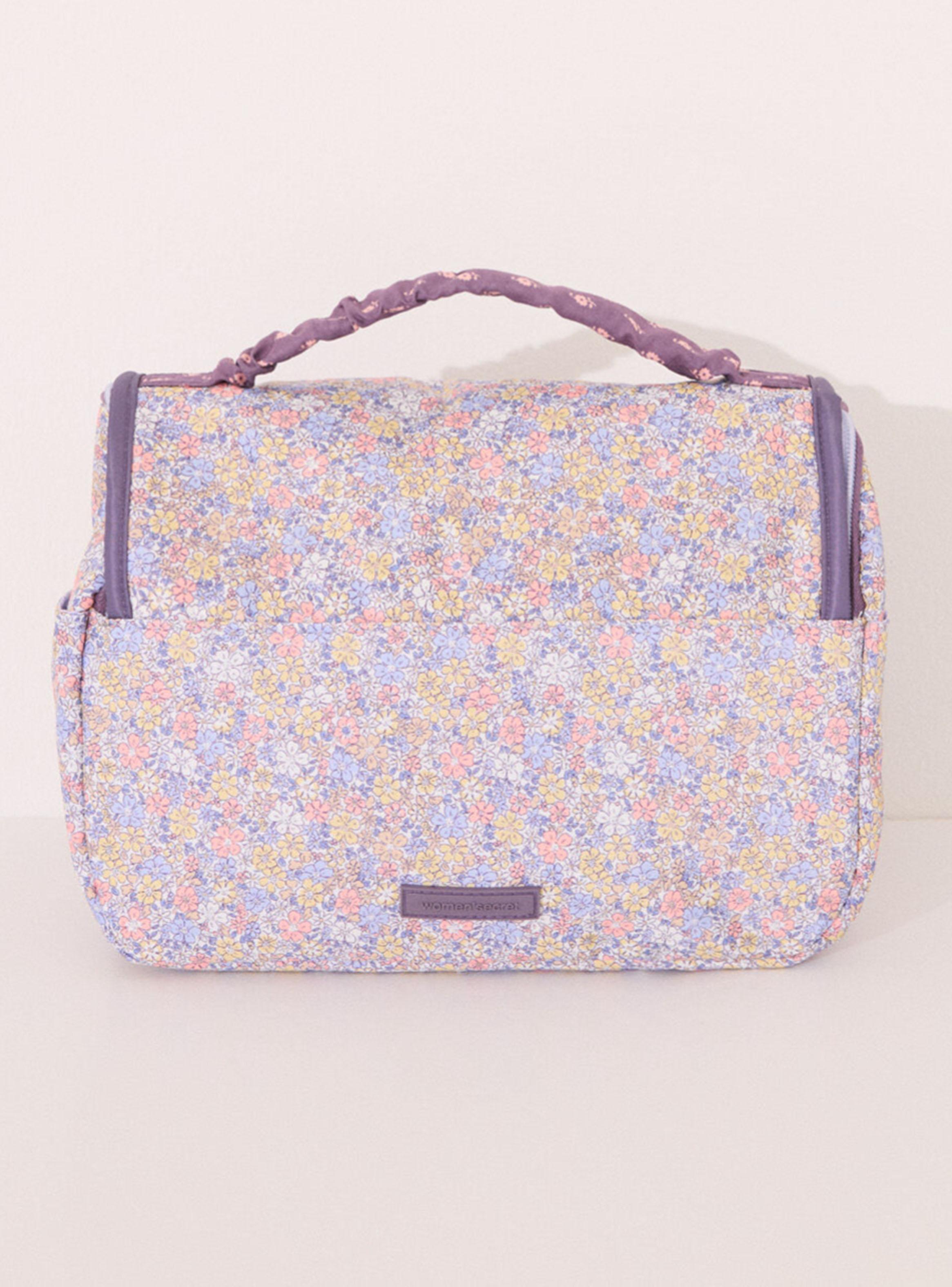 Neceser Grande Nailon Flores Snoopy-1