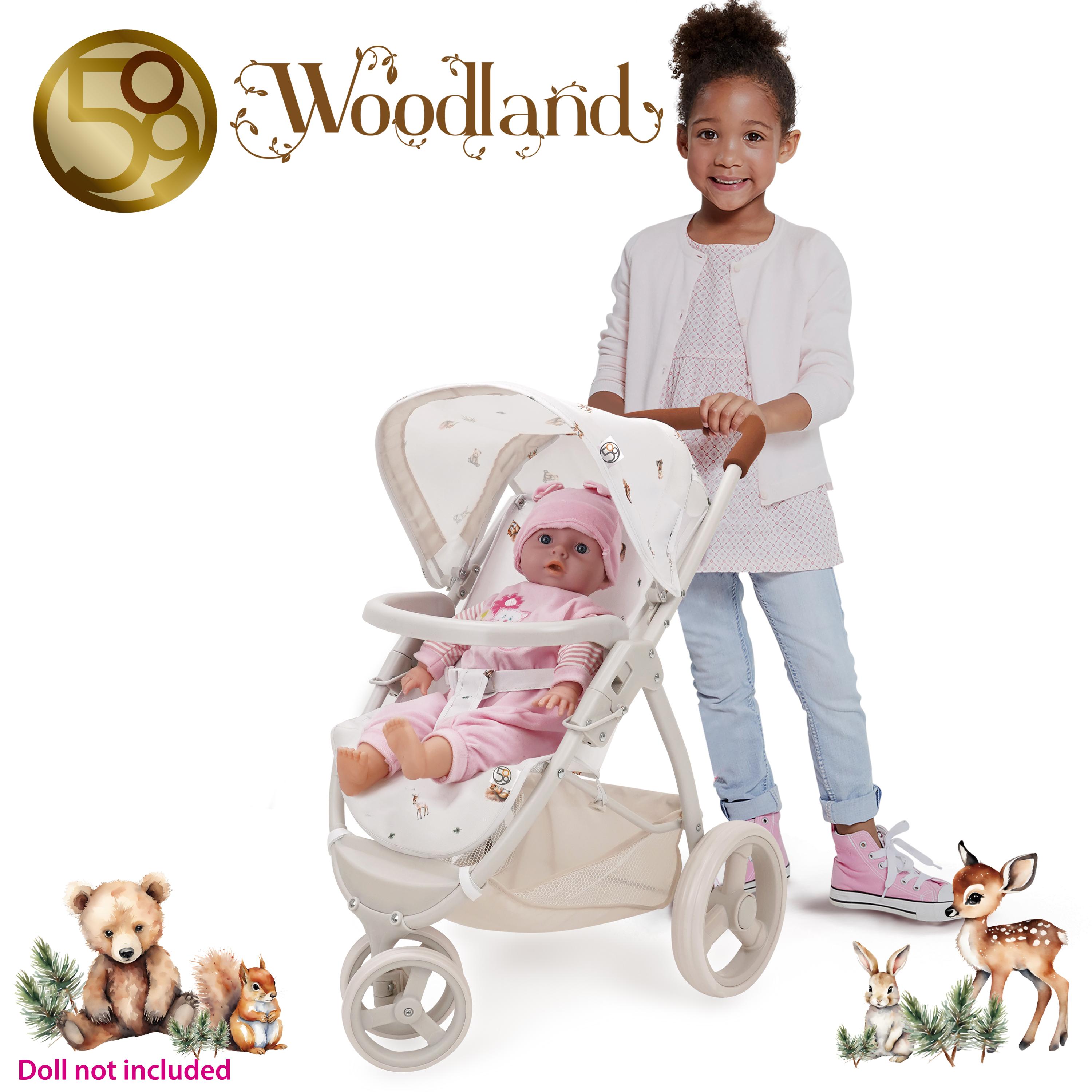 Coche de Muñecas Jogger Woodland-4