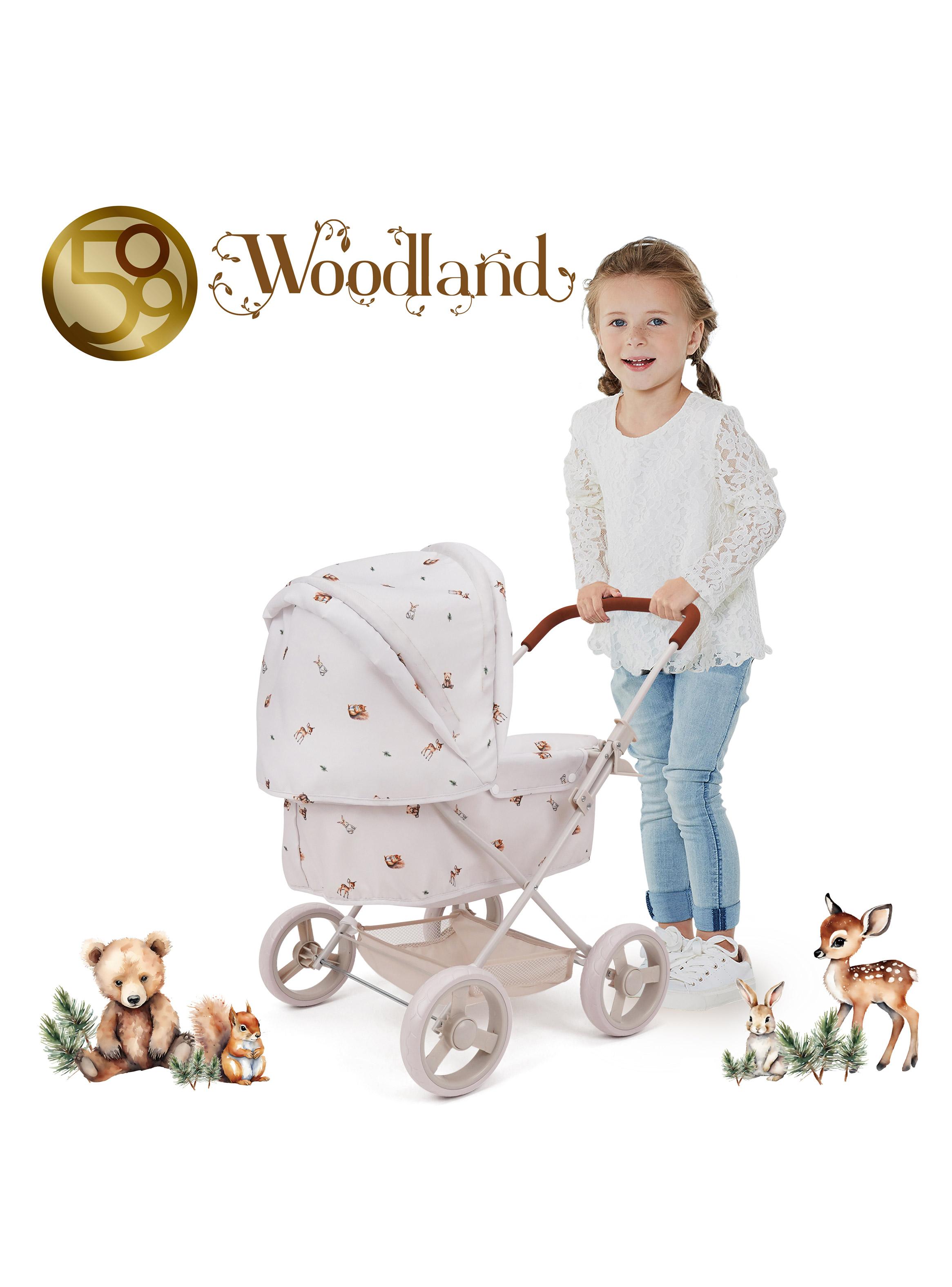 Coche de Muñecas Cuna Woodland-4
