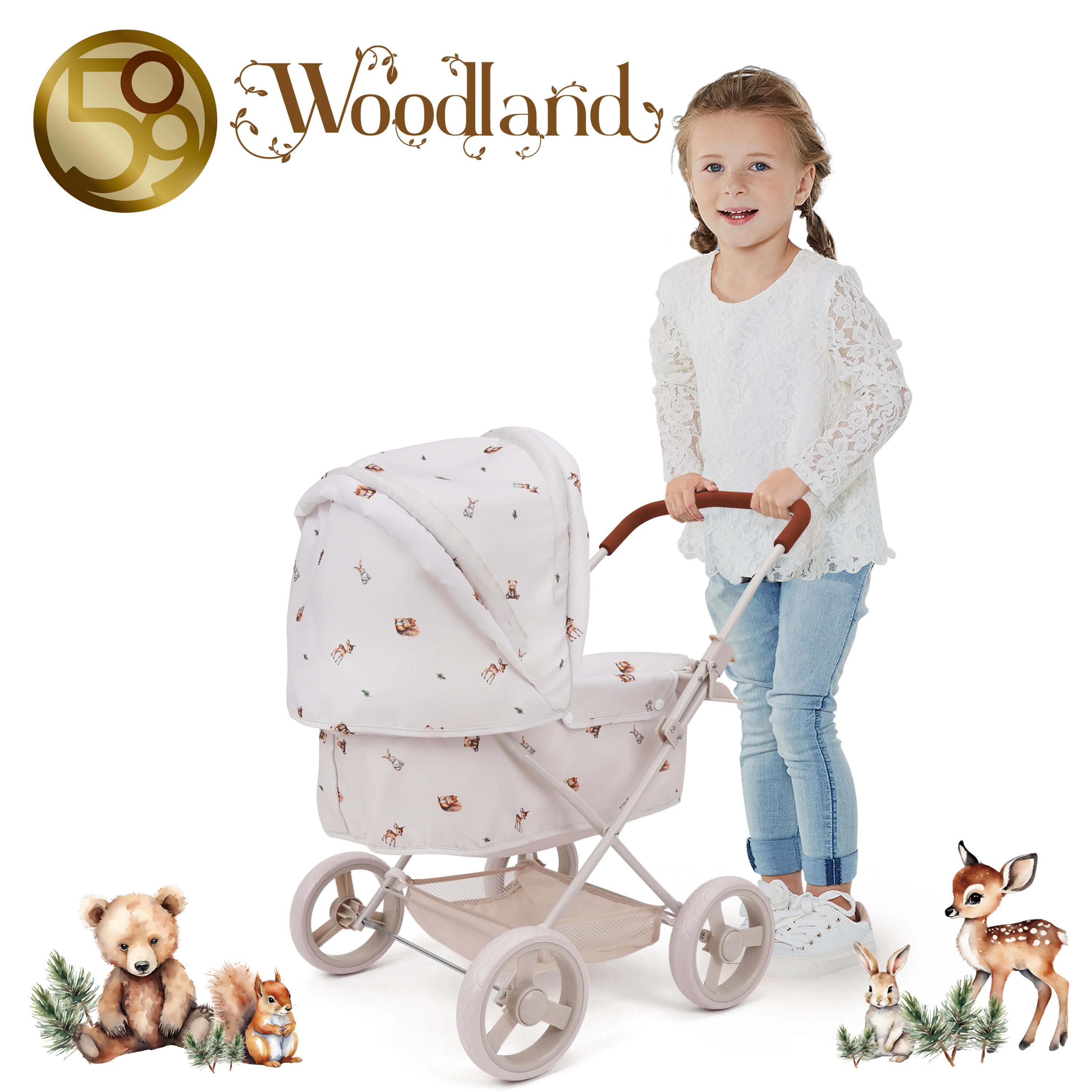 Coche de Muñecas Cuna Woodland-4