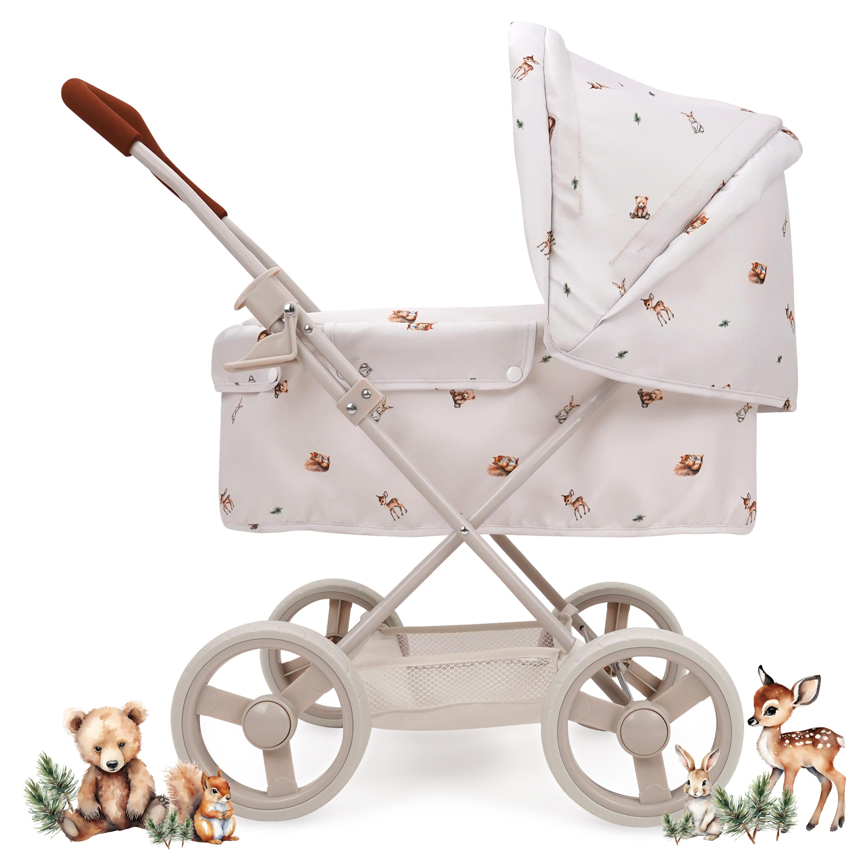 Coche de Muñecas Cuna Woodland-2