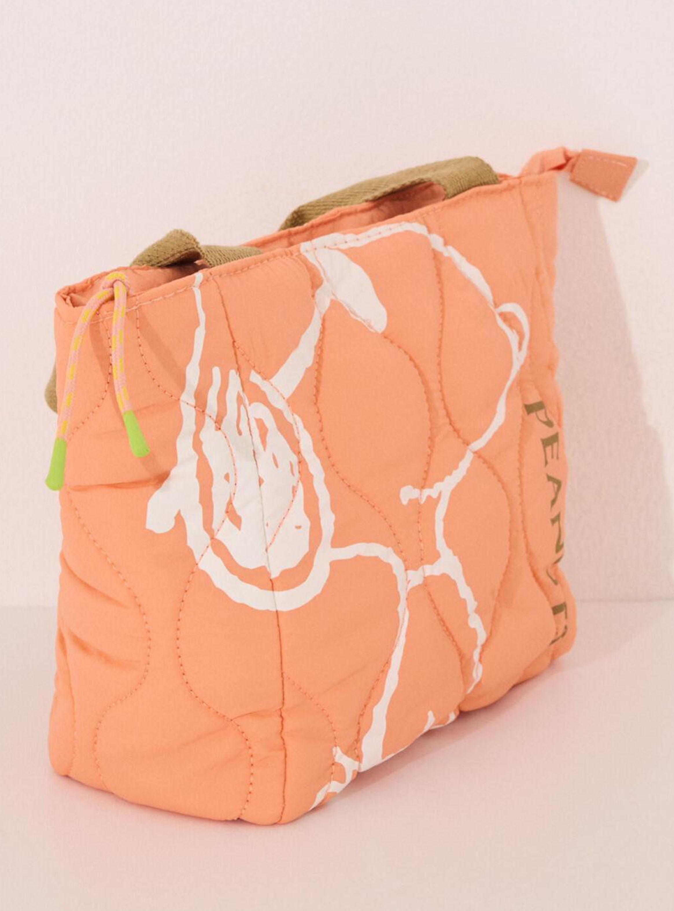 Bolsa Térmica Porta Alimentos Snoopy Nailon Acolchado-1