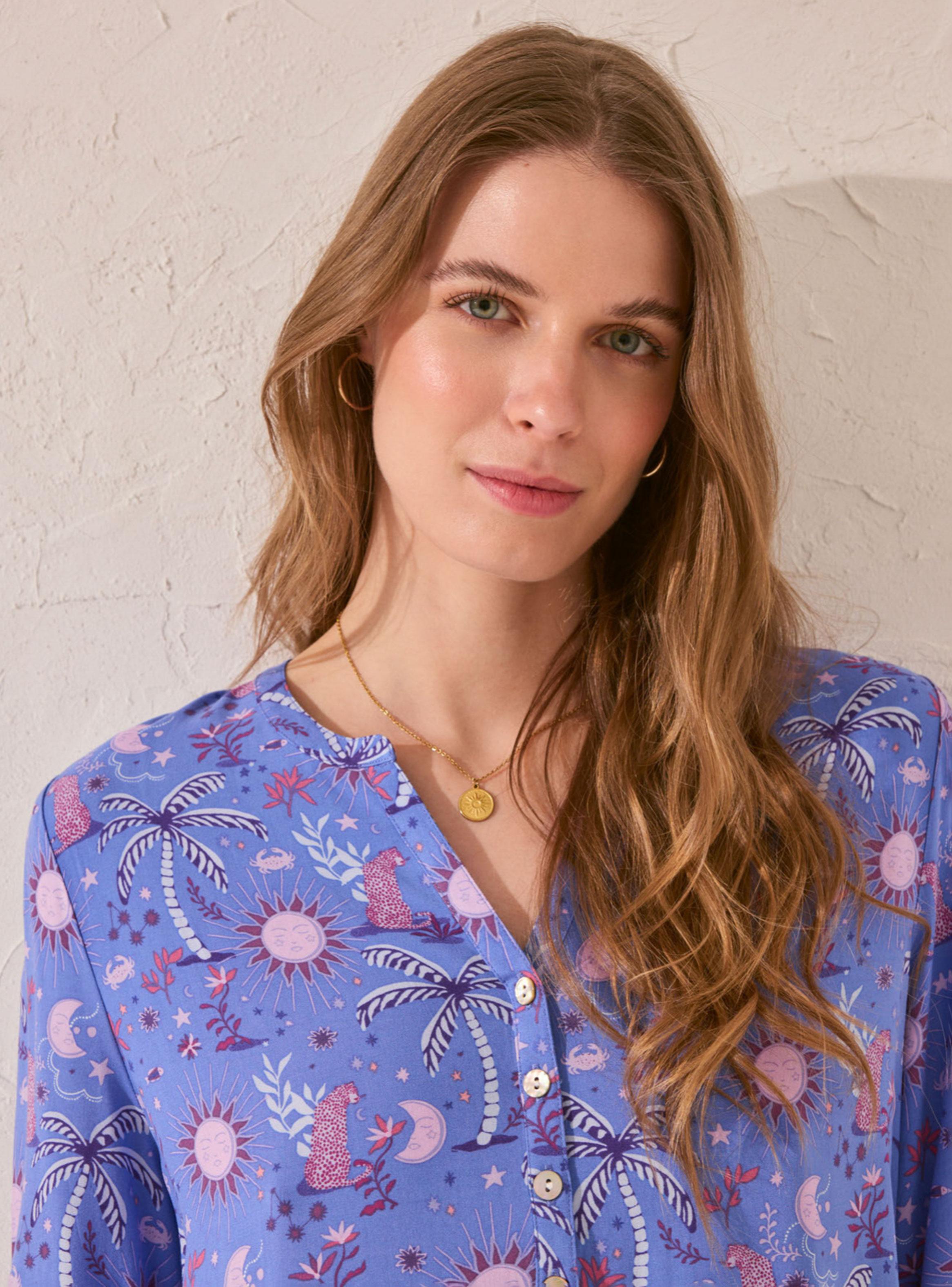 Camisola Estampado Az-3
