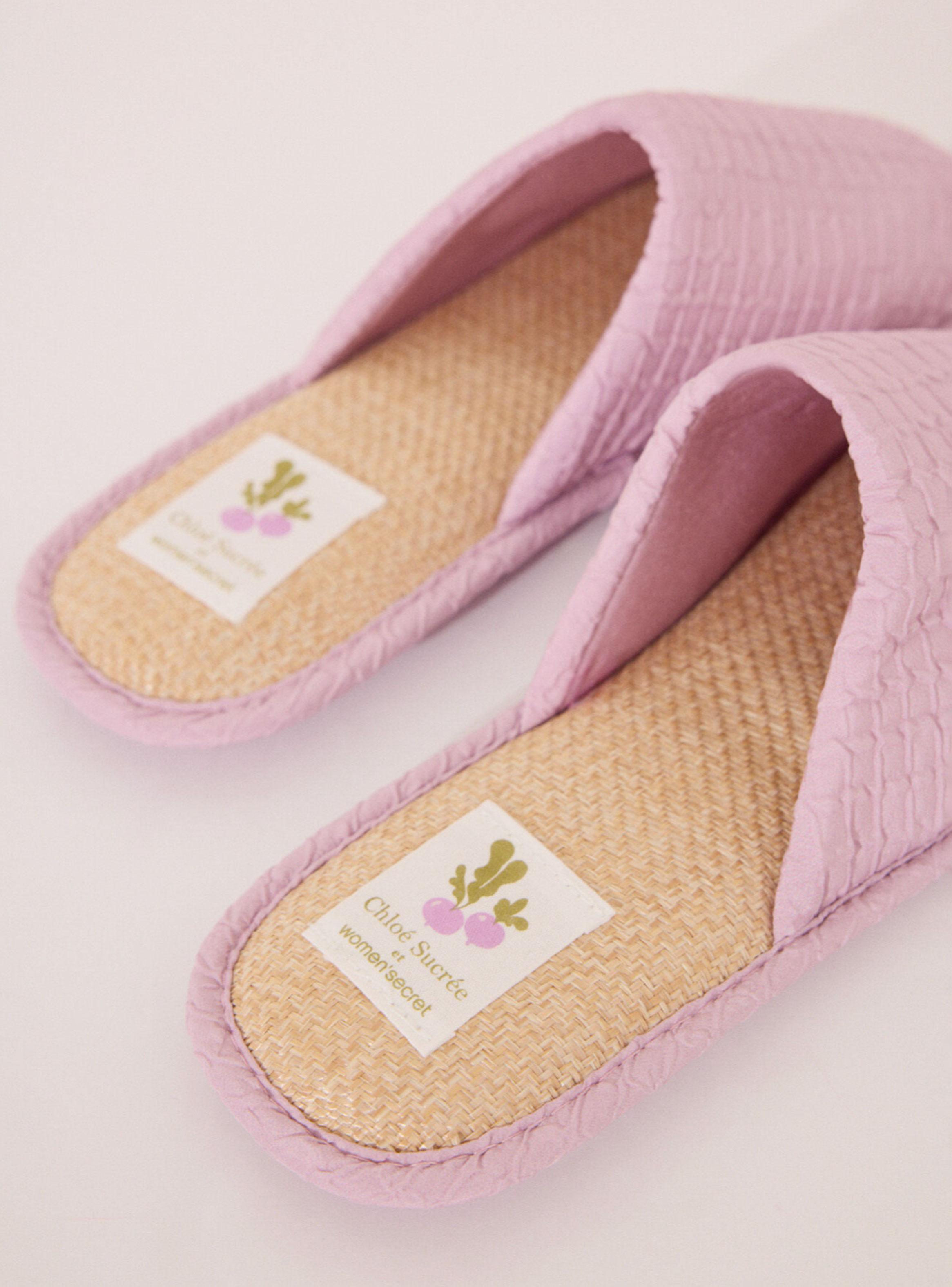 Pantuflas Color Rosa-3