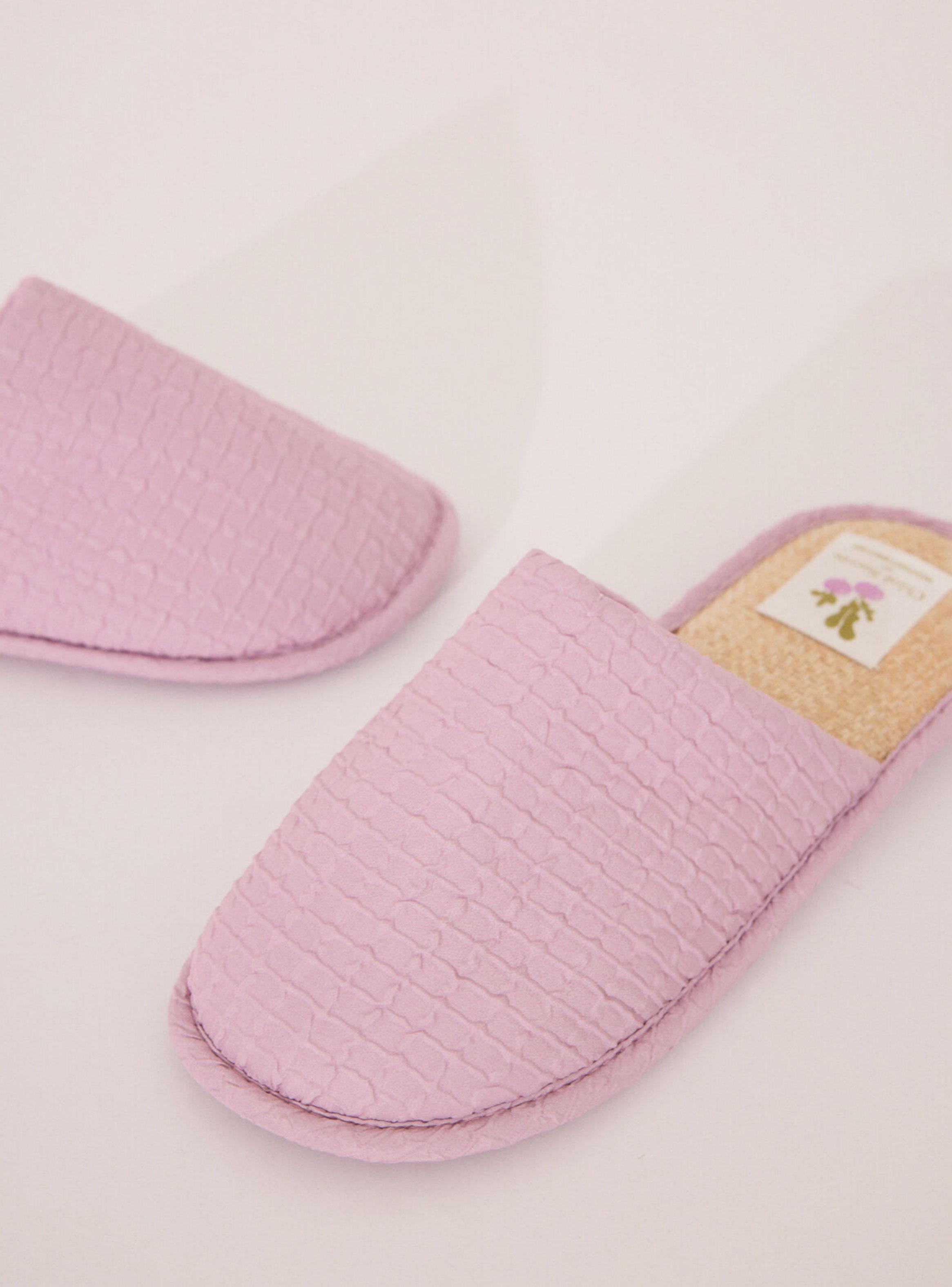 Pantuflas Color Rosa-2