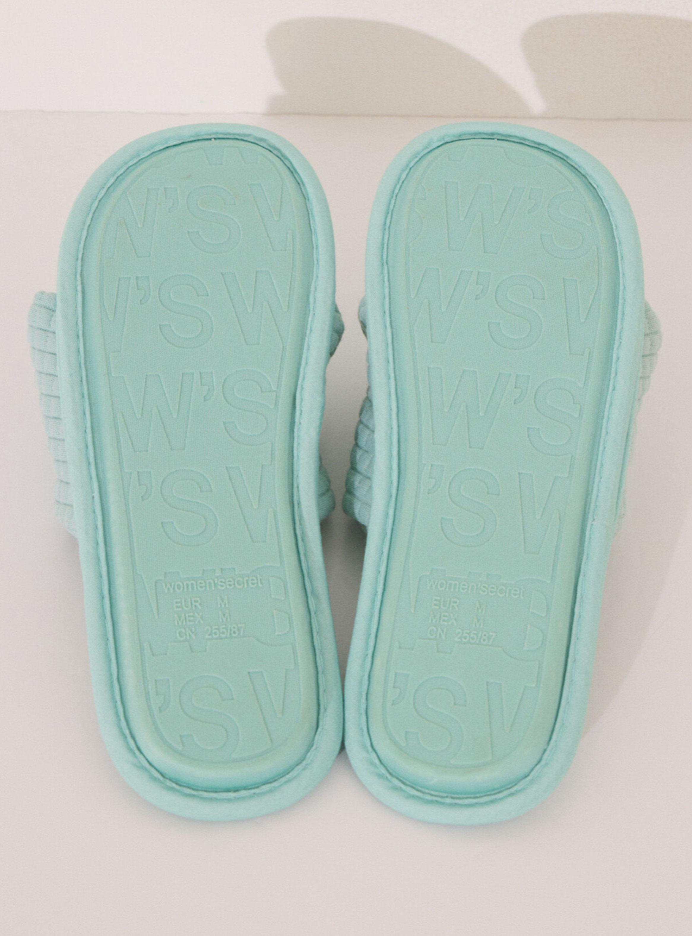 Pantuflas Acolchadas Azu-3