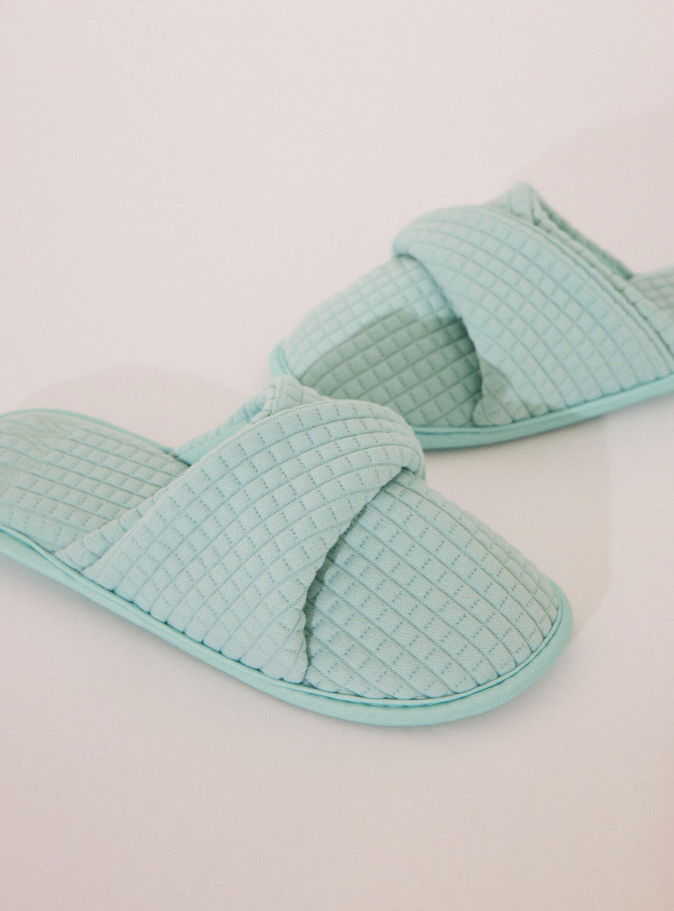 Pantuflas Acolchadas Azu-2