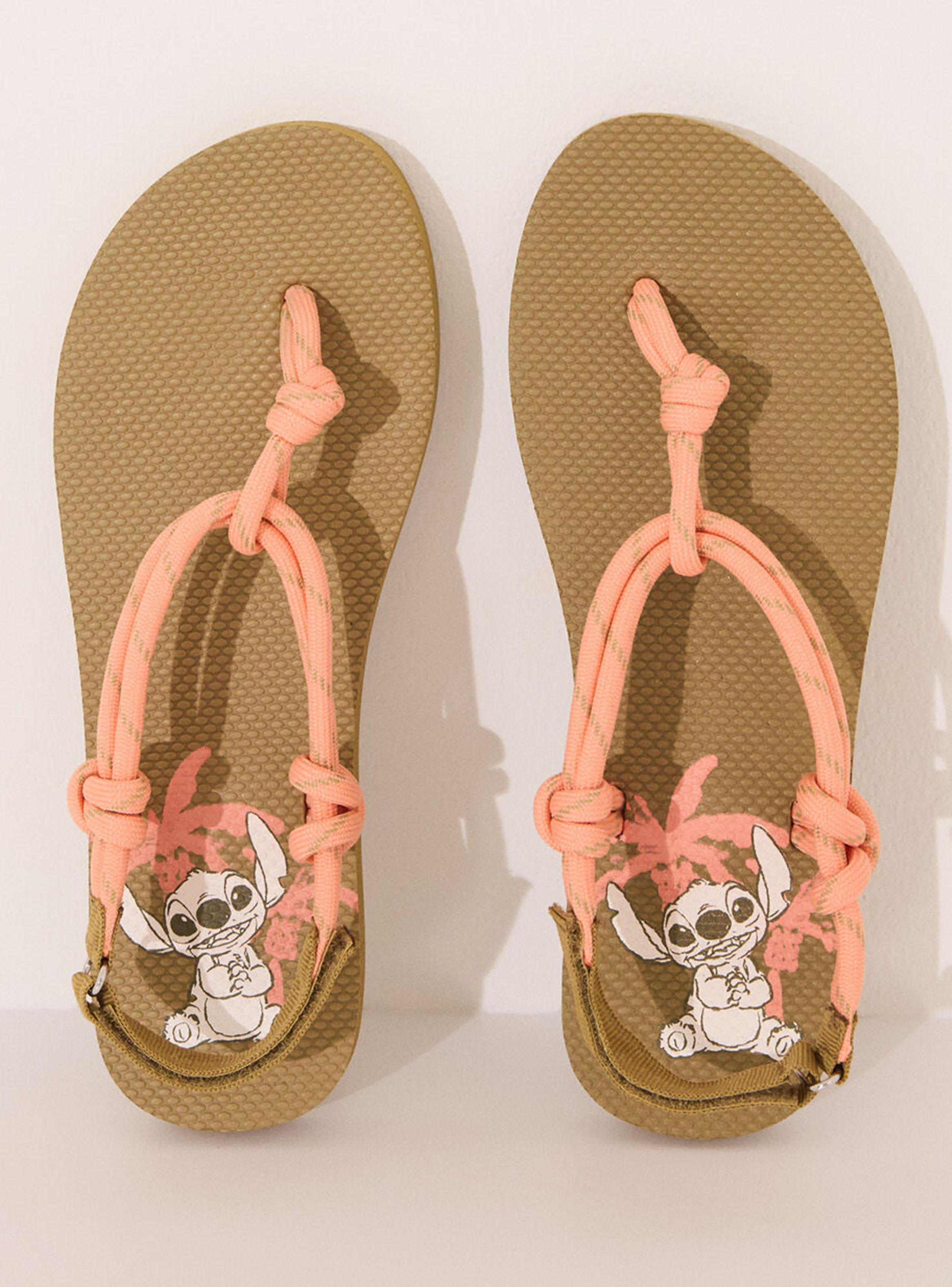 Sandalias Lilo & Stitch Cuerda-0