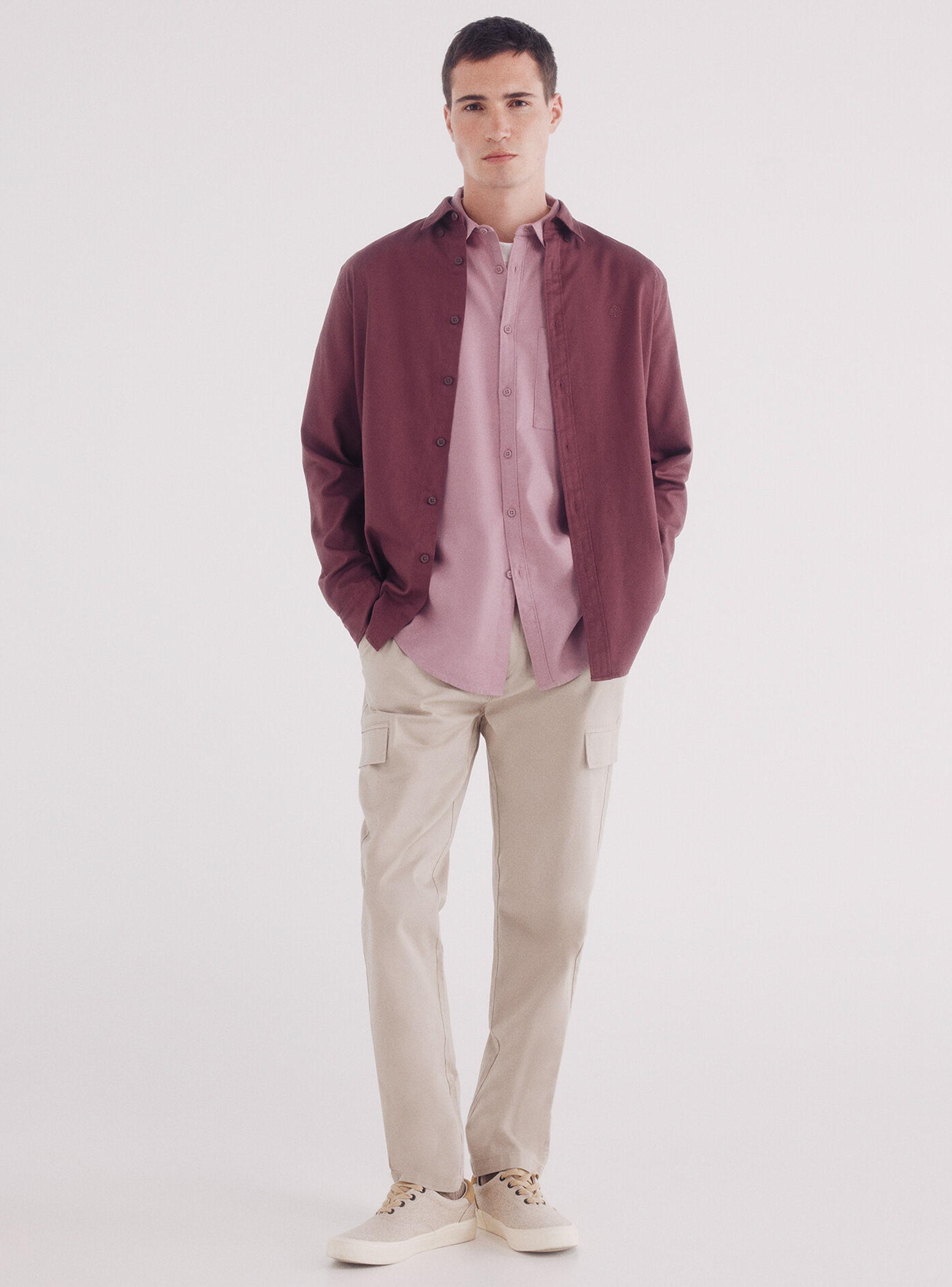 Camisa EstructuraTinte en Prenda-4