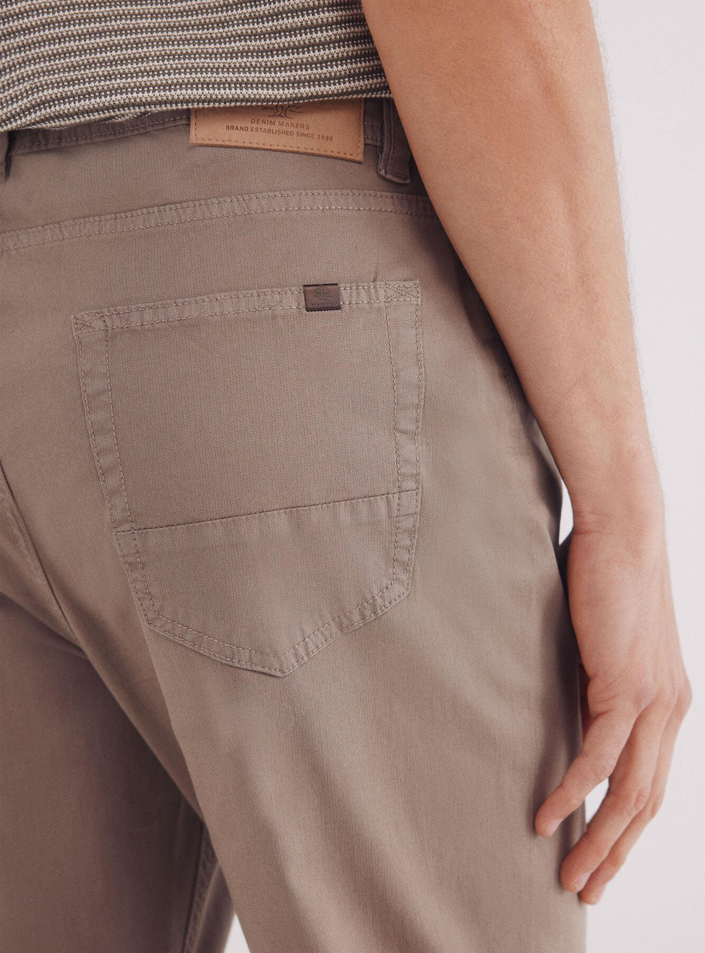 Pantalón 5 Bolsillos Estructura Slim Fit-3
