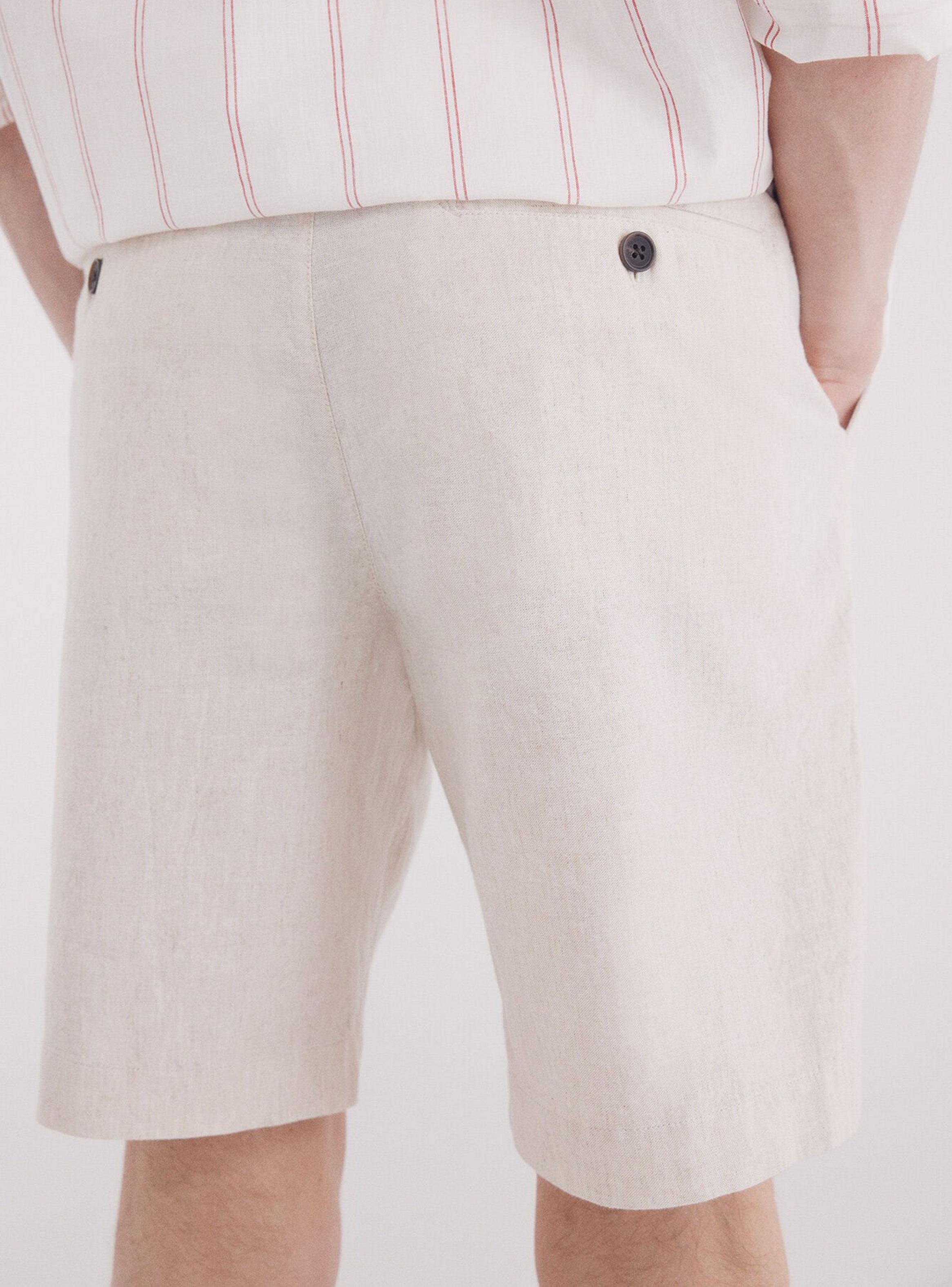 Short lino slim fit-3