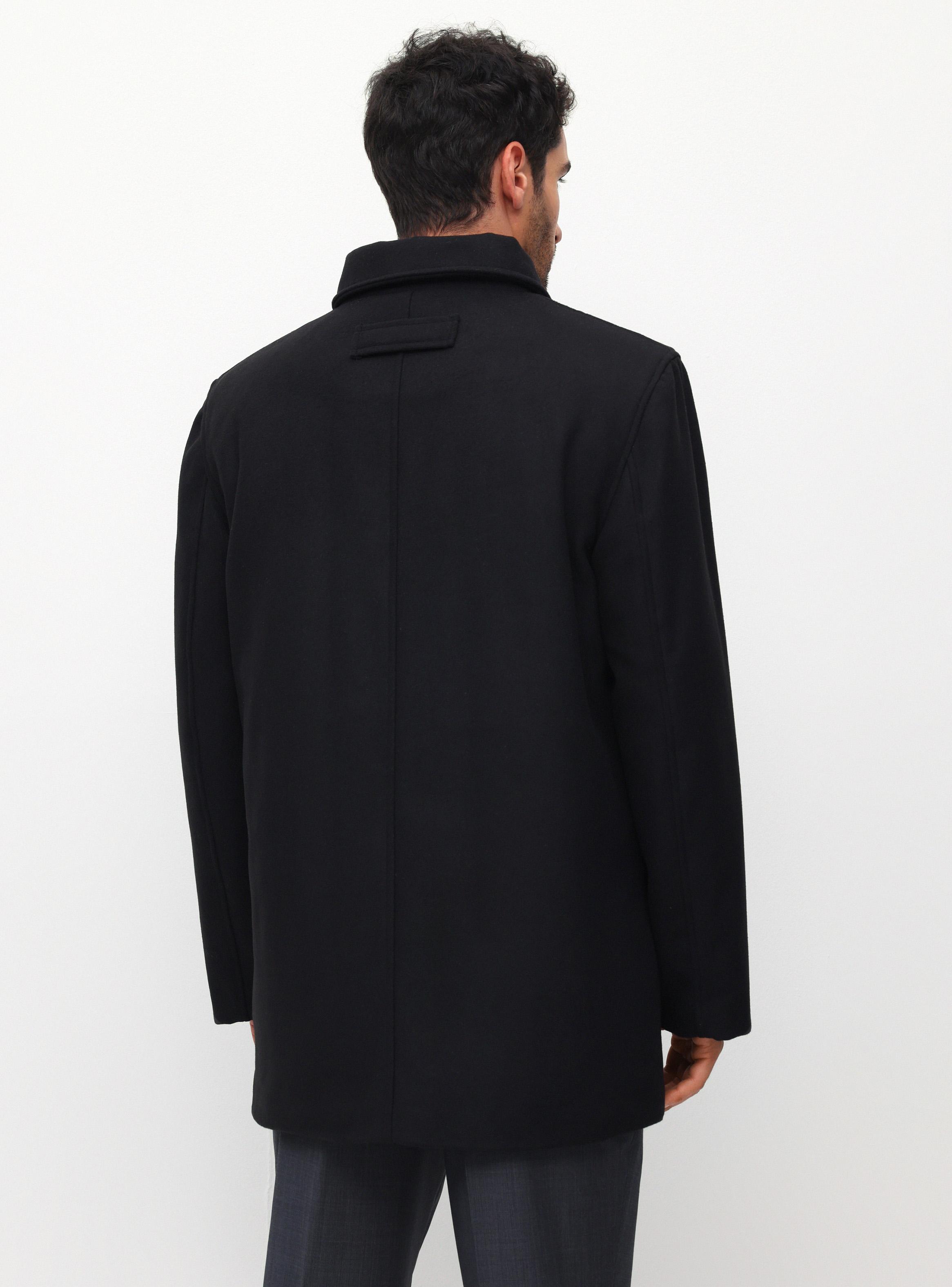 Chaqueta Largo Paño Liso-1