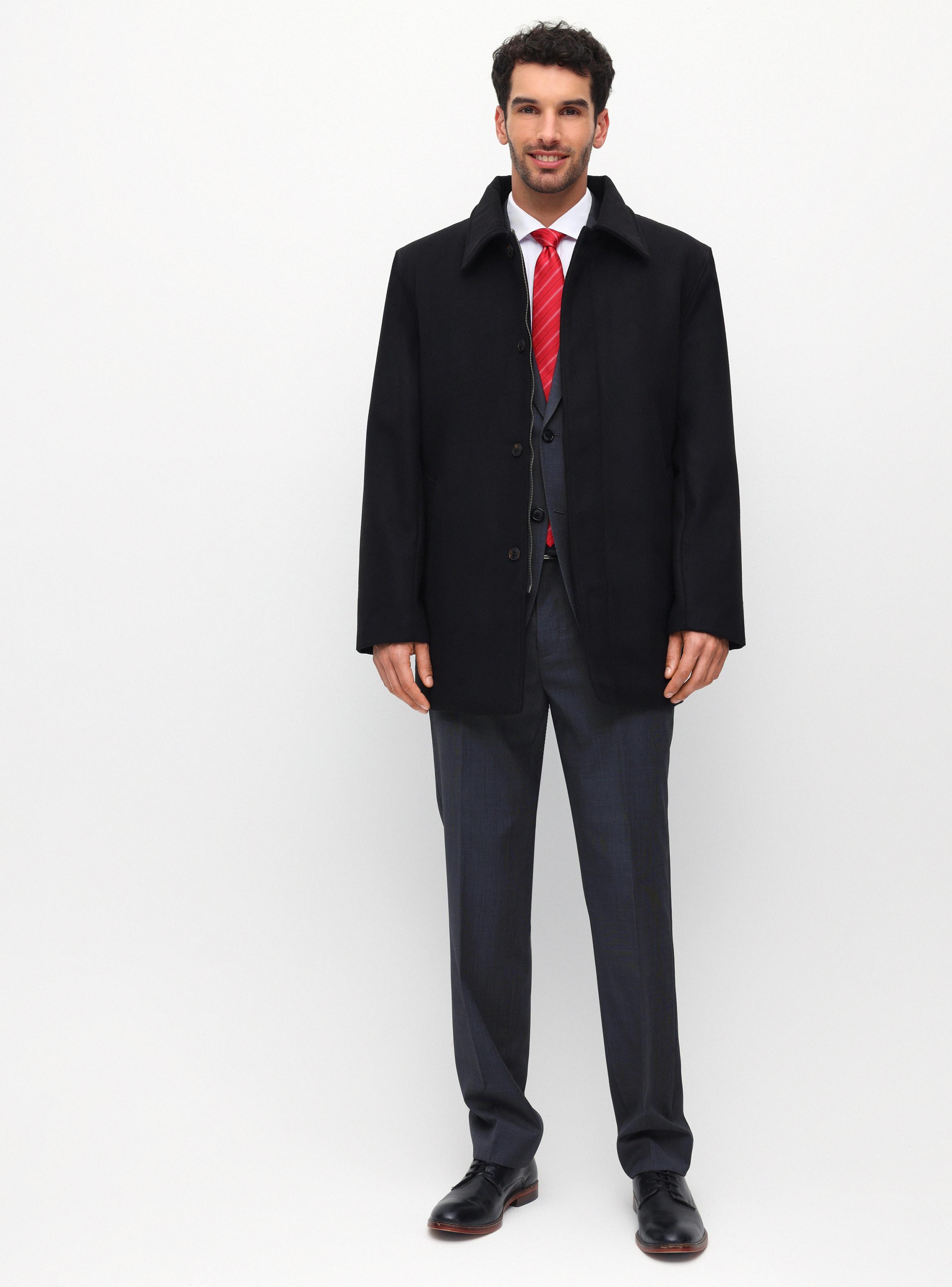 Chaqueta Largo Paño Liso-3