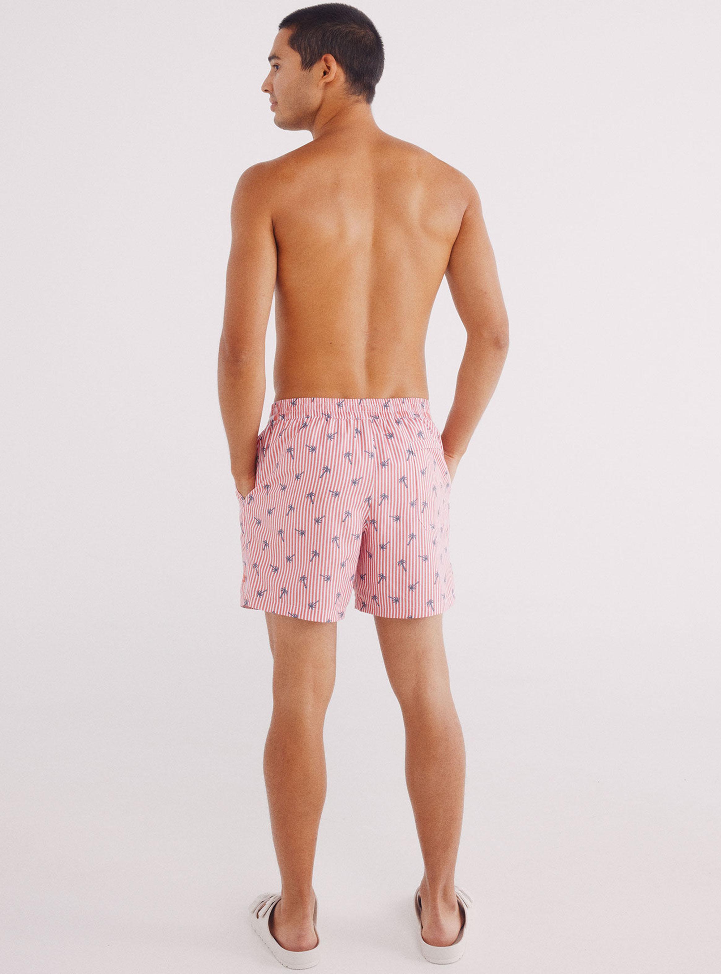 Traje Baño Rayas Palmeras-4