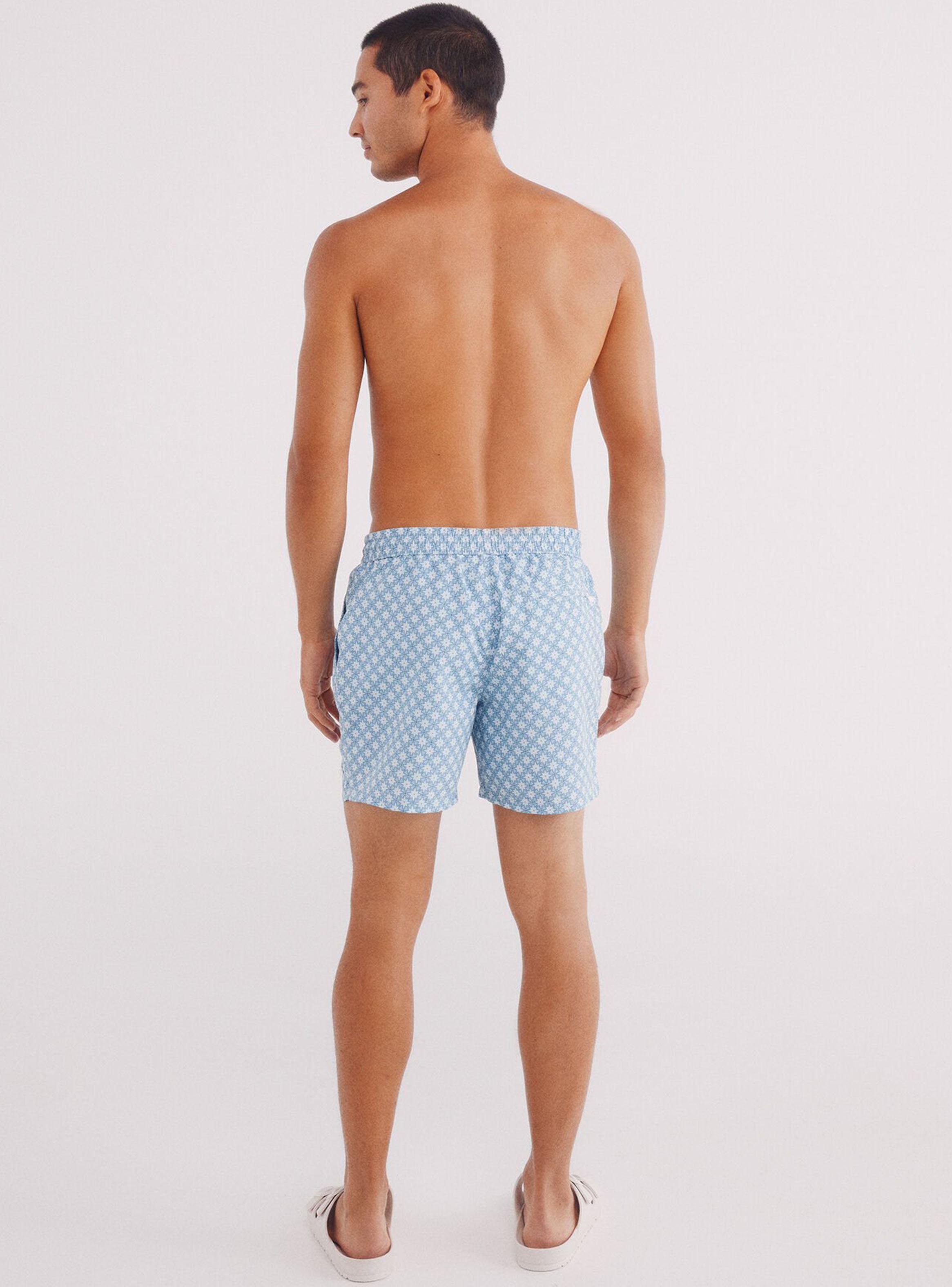 Traje Baño Diseño Corto Print-4