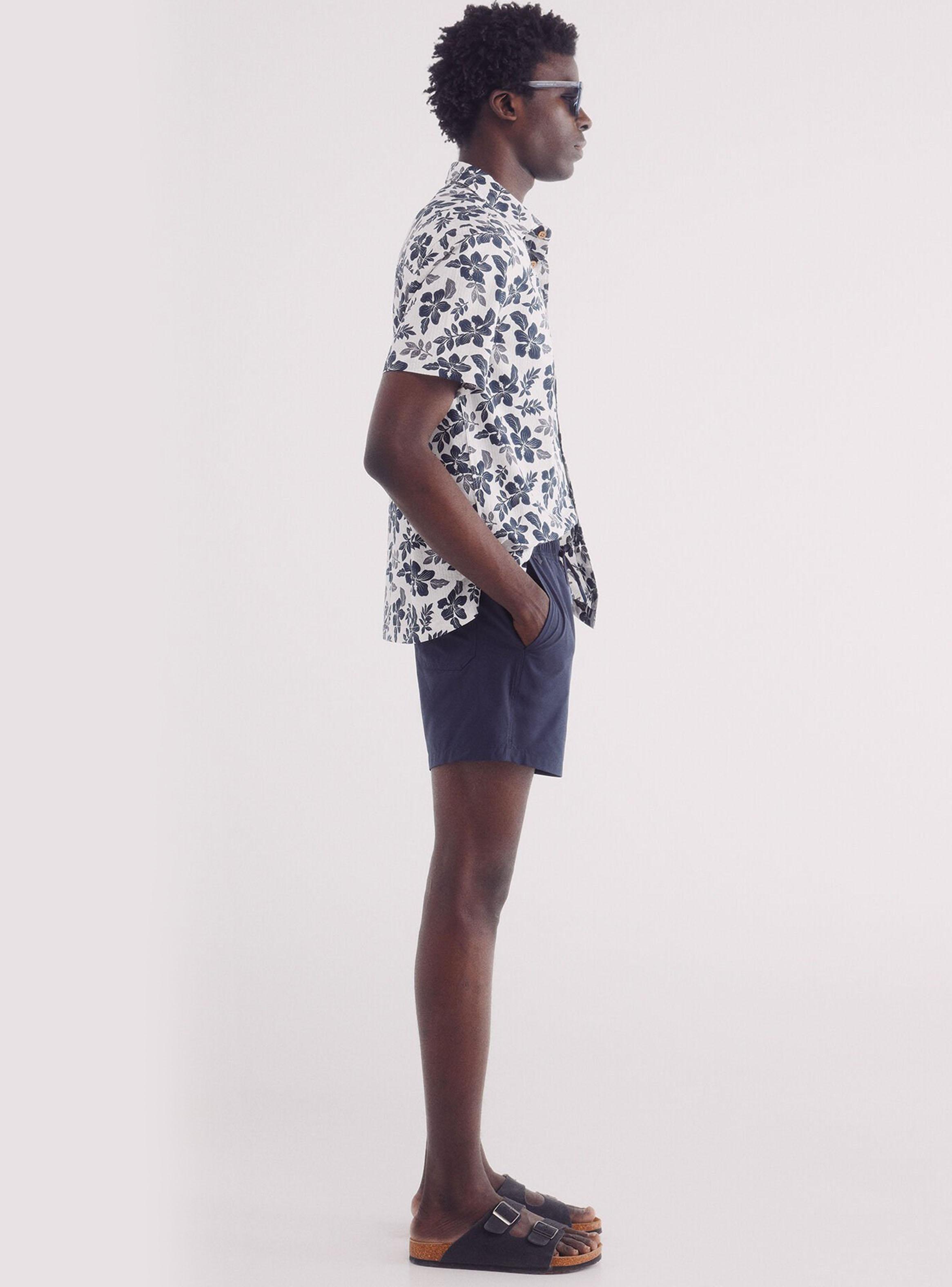 Traje Baño Liso Poliéster-4