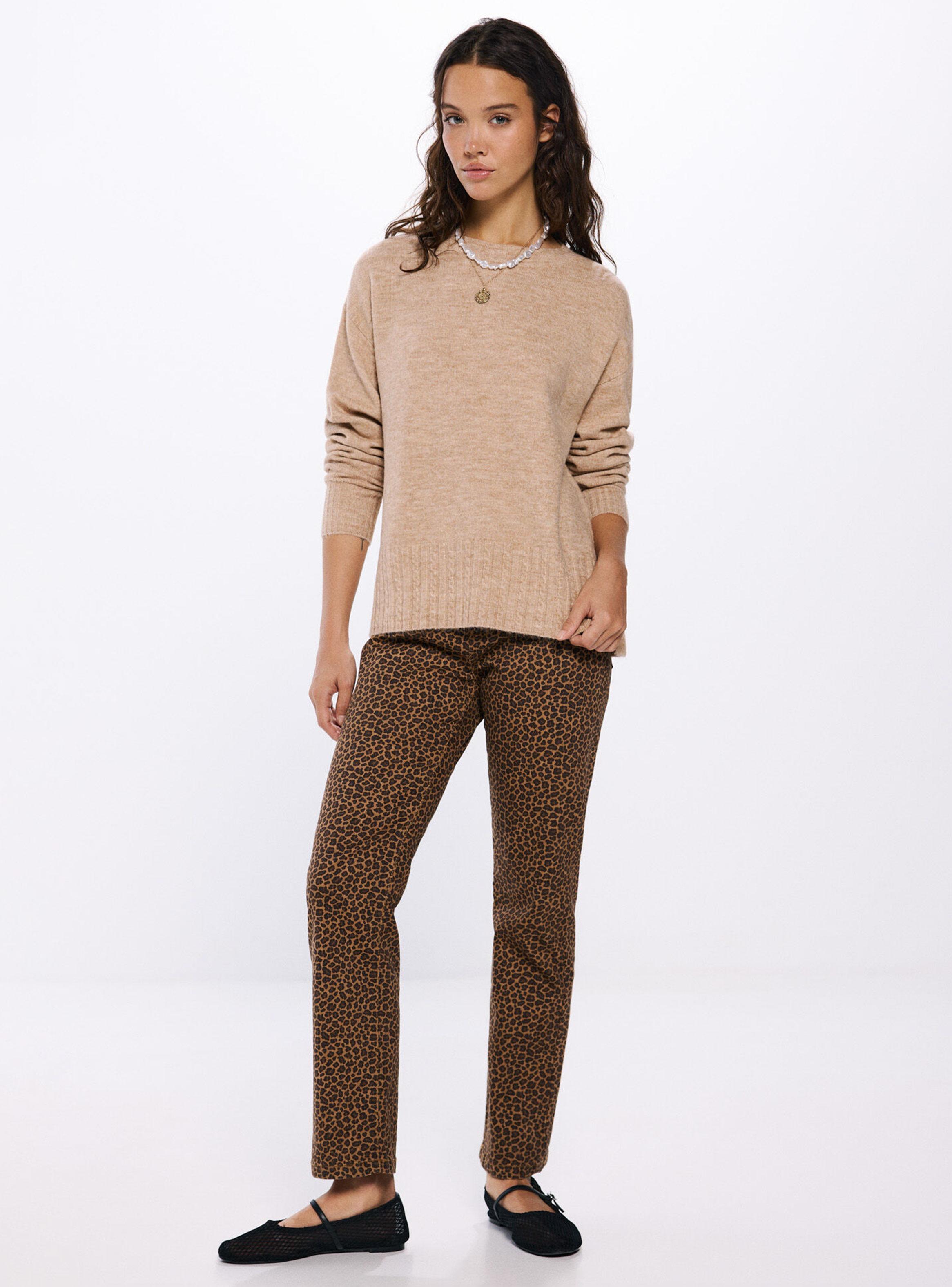 Sweater Bajo Rayas Relieve-5