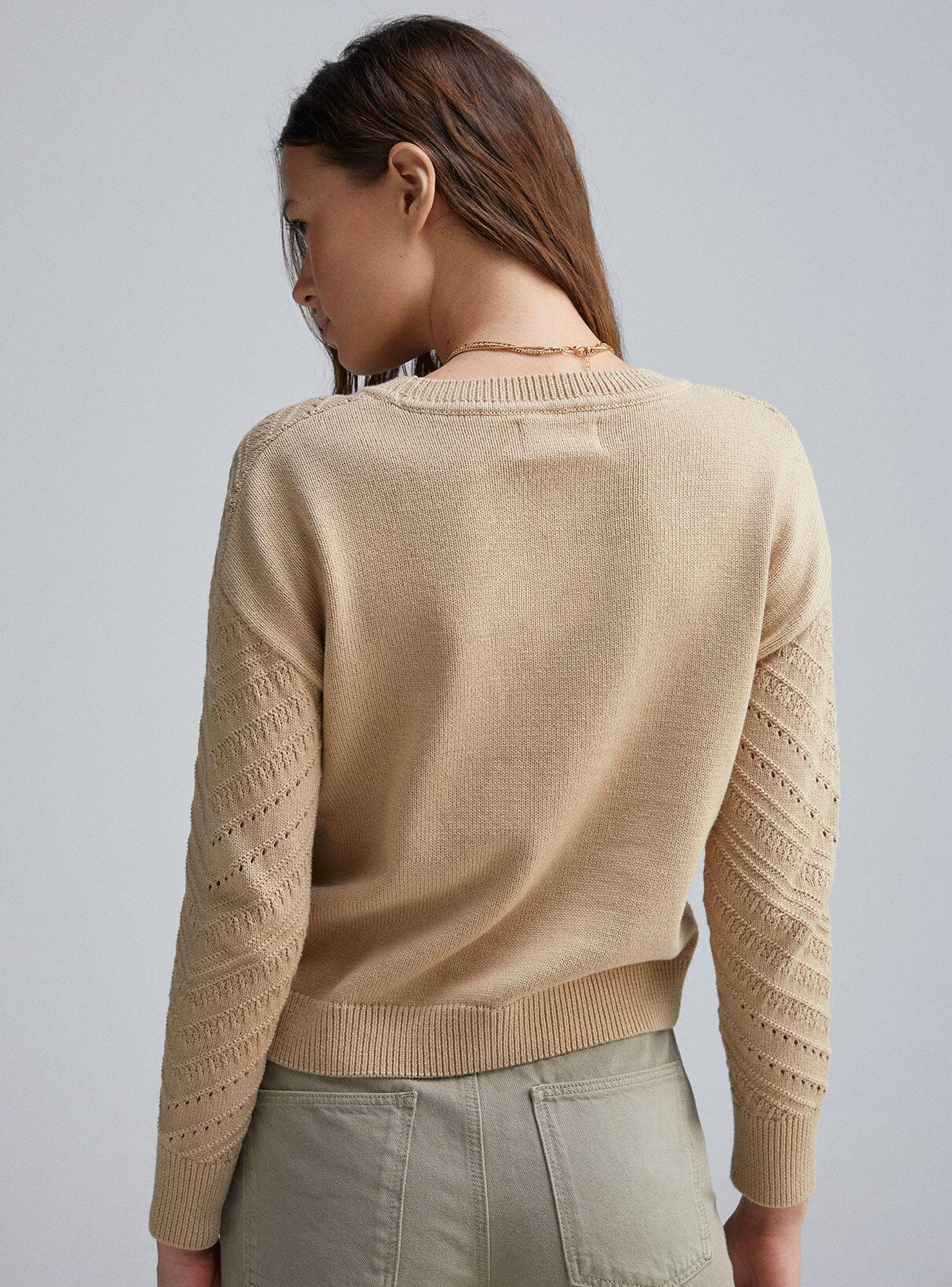 Sweater Estructura Chevron Algodón-1
