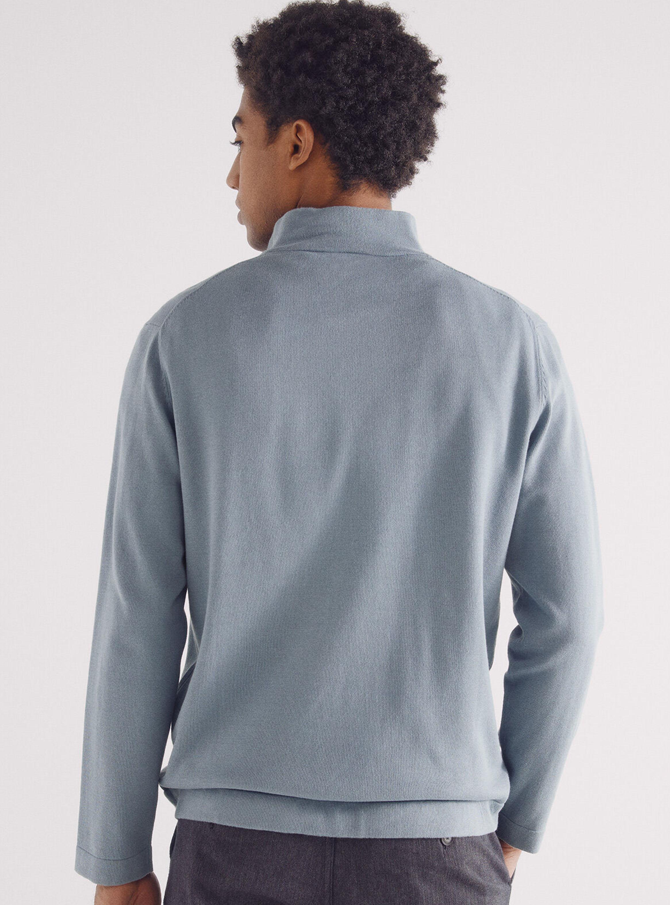 Sweater Liso Cierre-1
