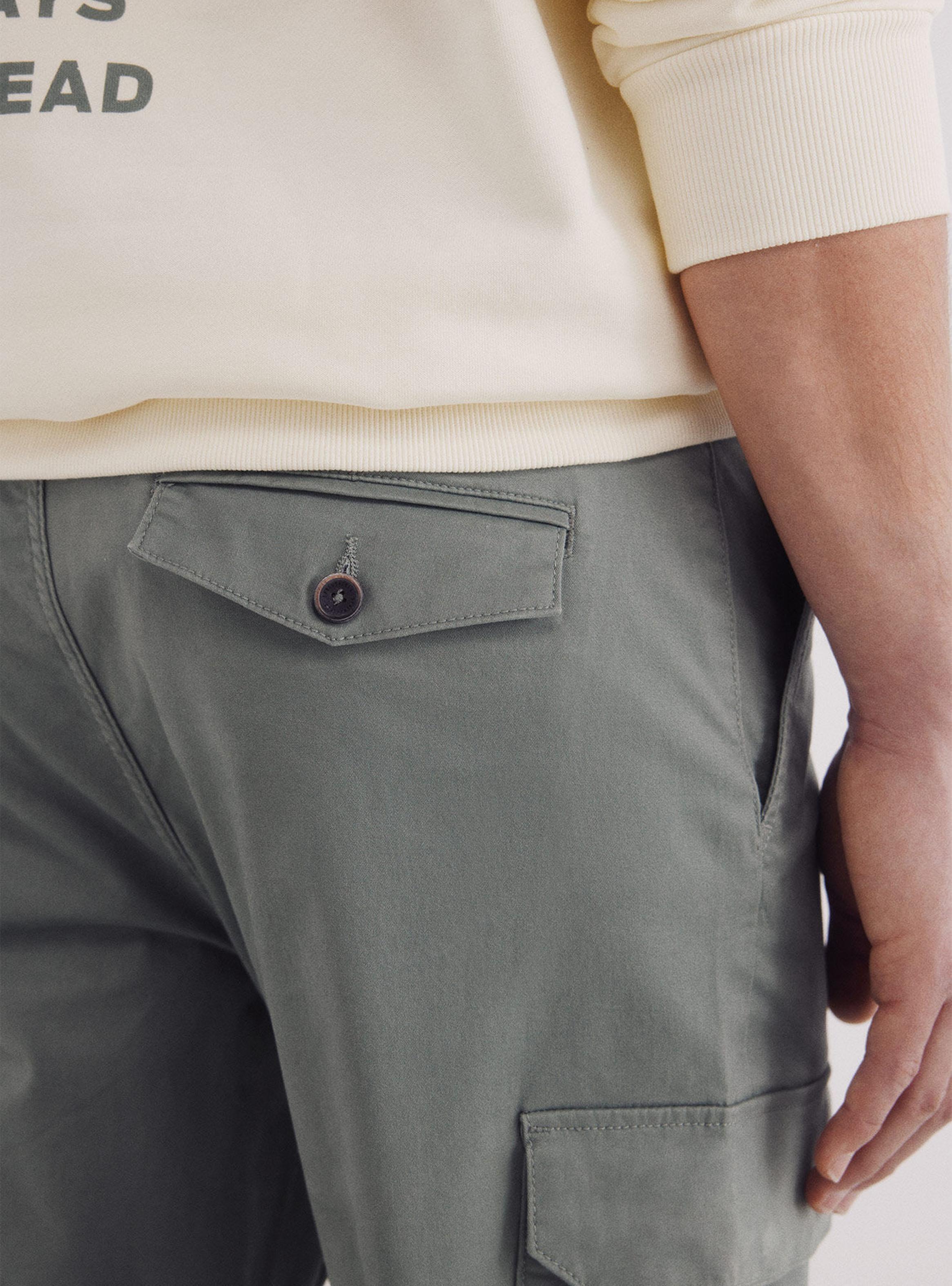 Pantalón Chino Cargo Comfort Slim Fit-3