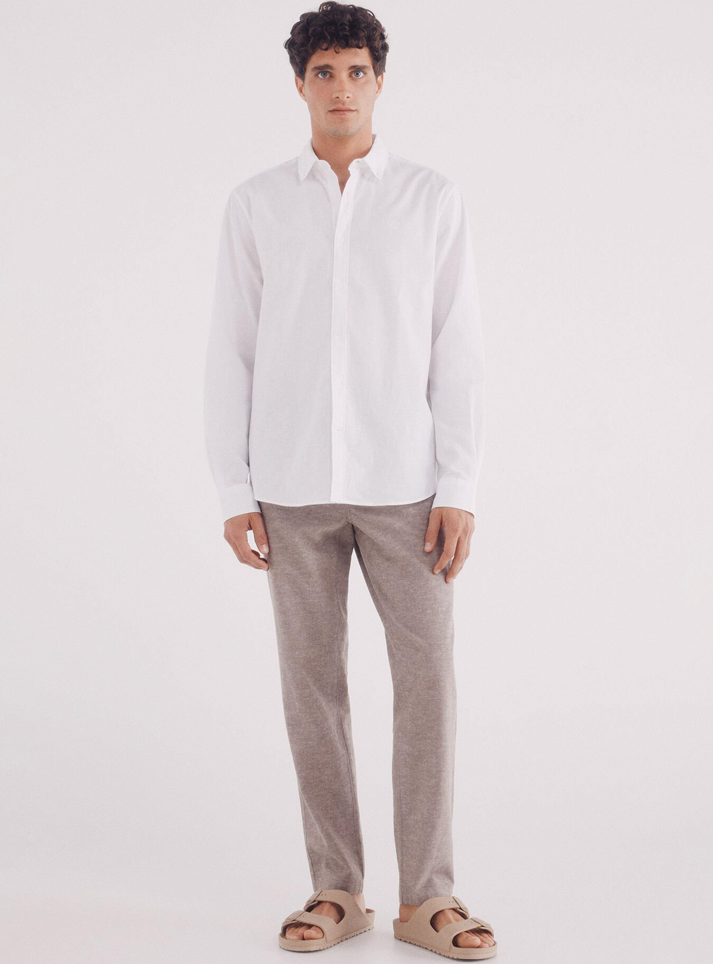Pantalón Chino Lino Slim Fit-4