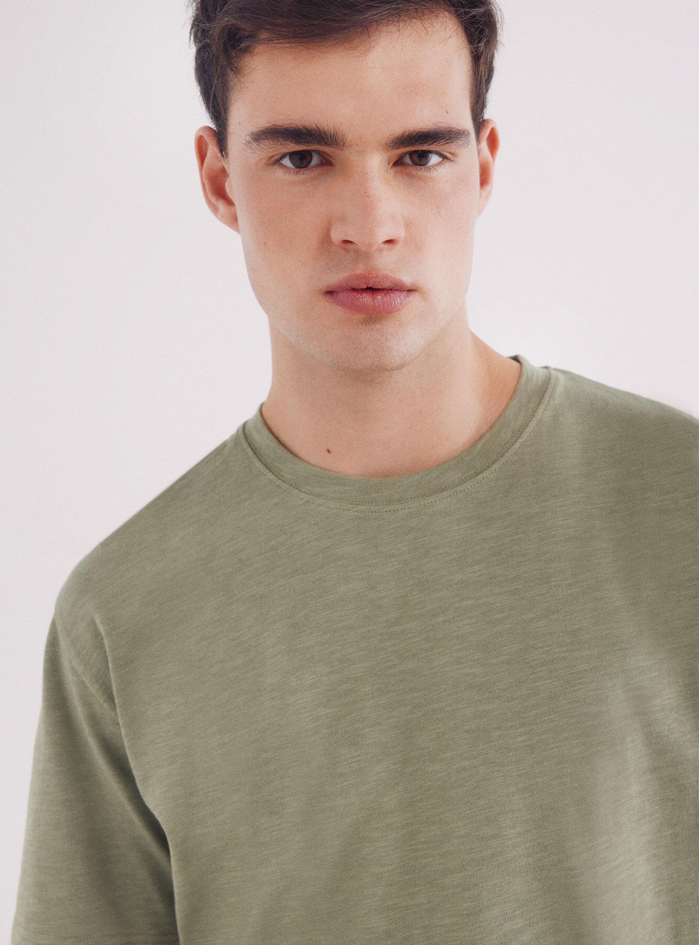 Polera algodón slub-1