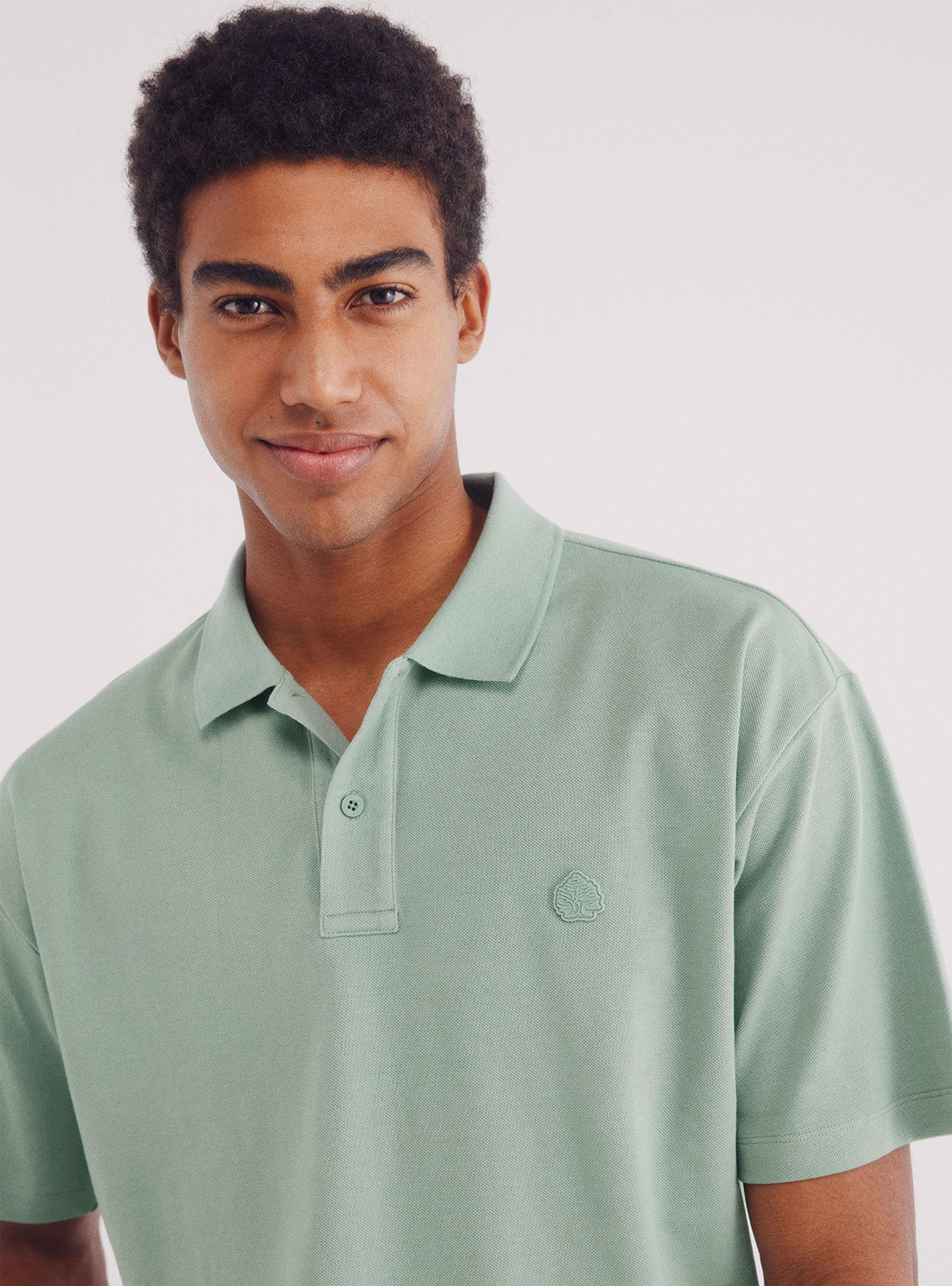 Polera Polera Polo piqué boxy fit-2
