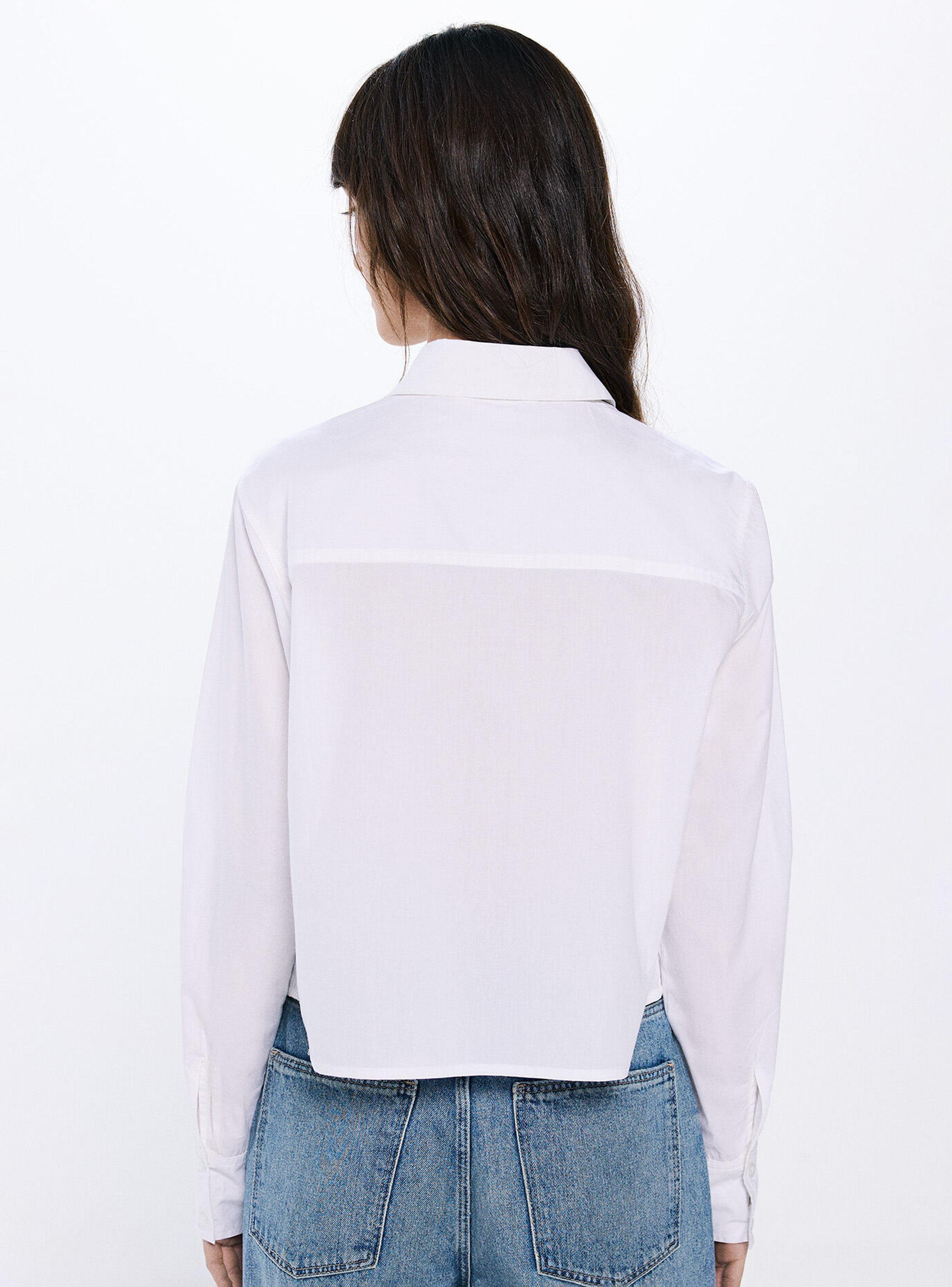 Camisa Popelín Cropped-1