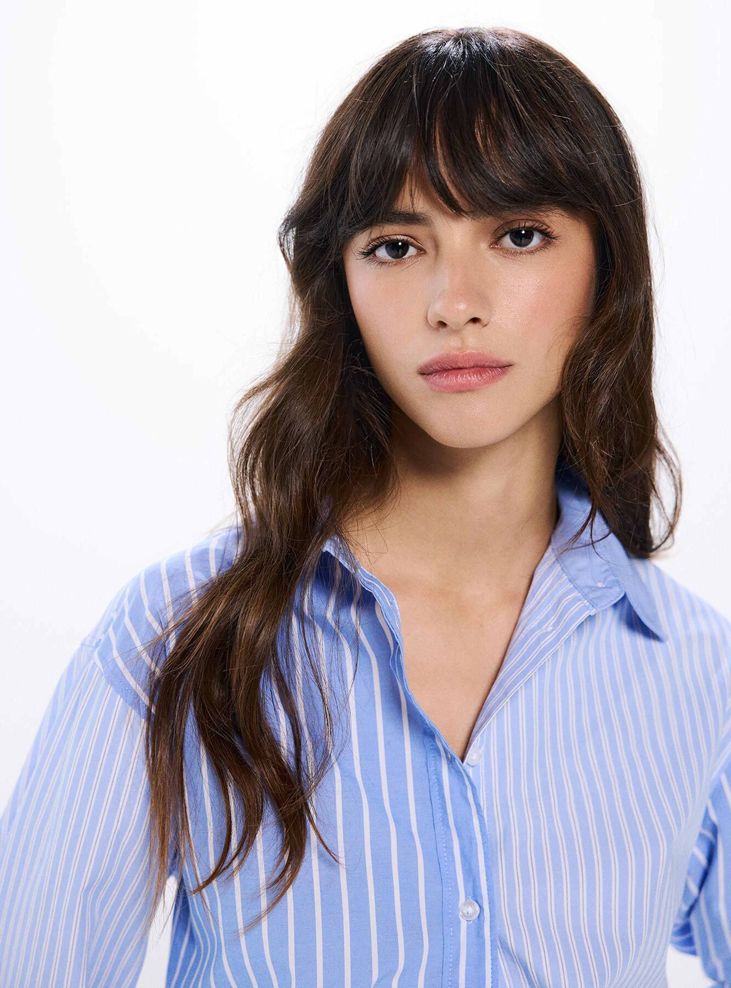 Camisa Oversize Rayas Mix-3