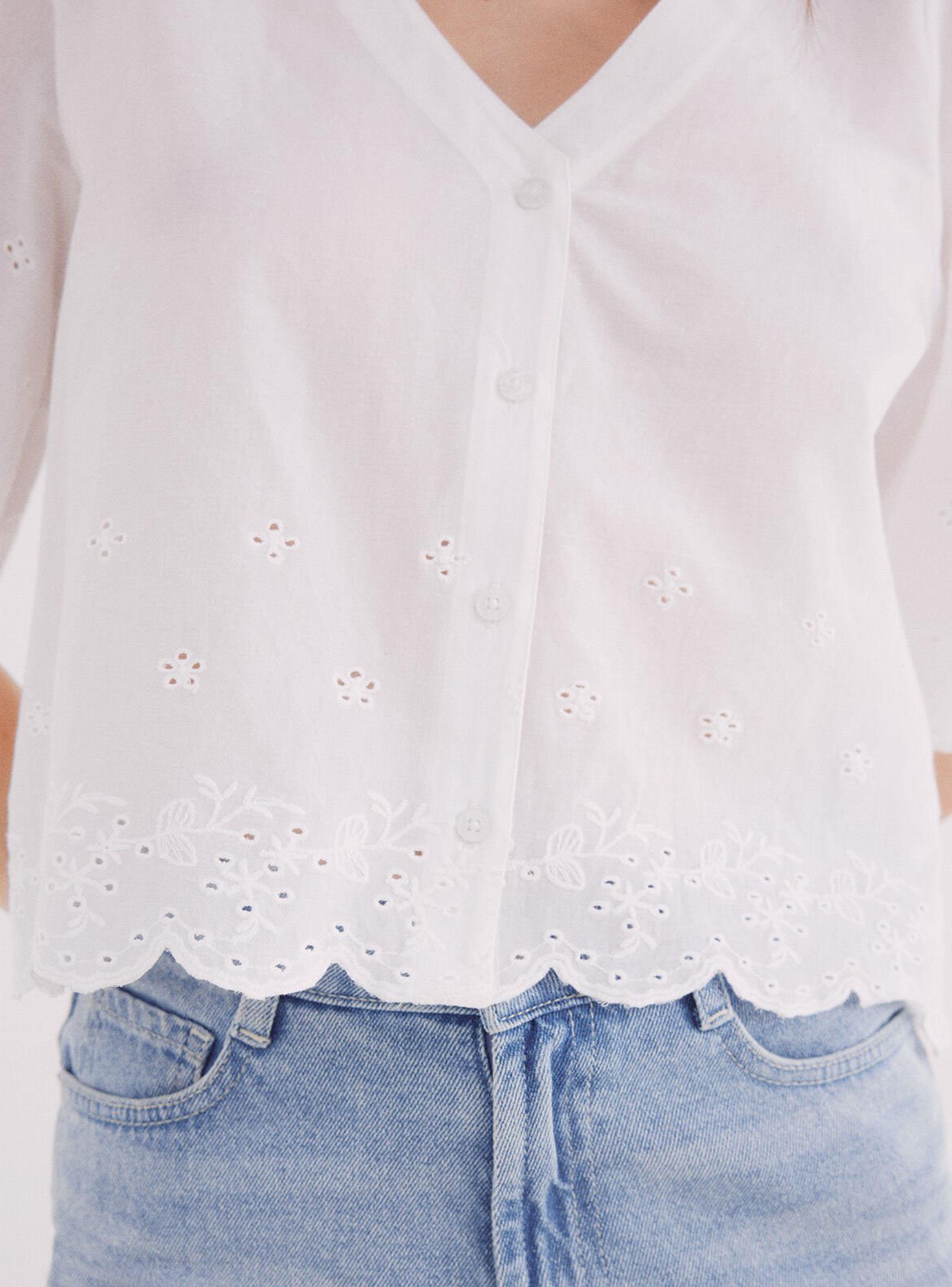 Blusa Bordados Algodón-3