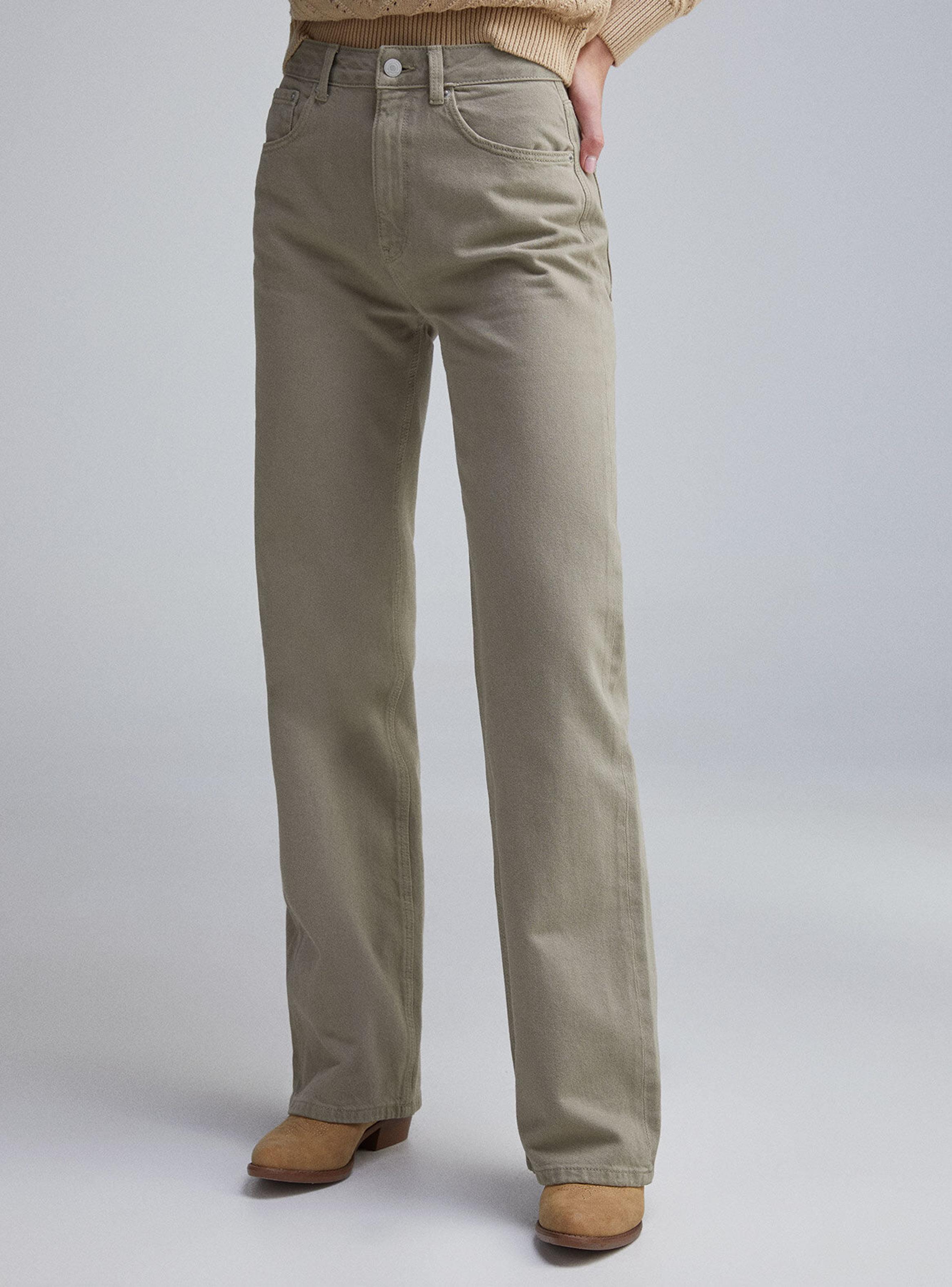 Jeans Wide Leg Color-2