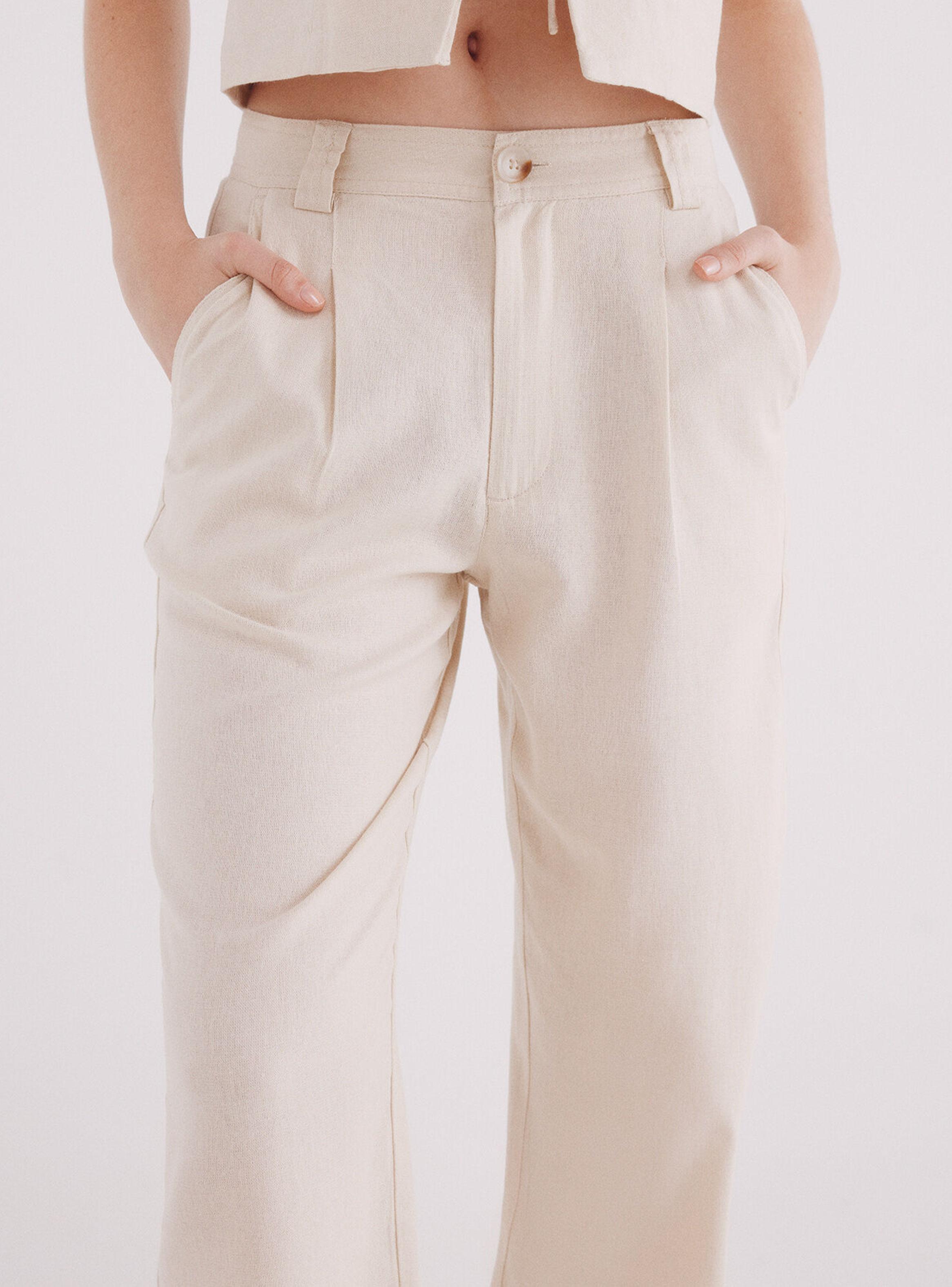 Pantalón Básico Lino-2