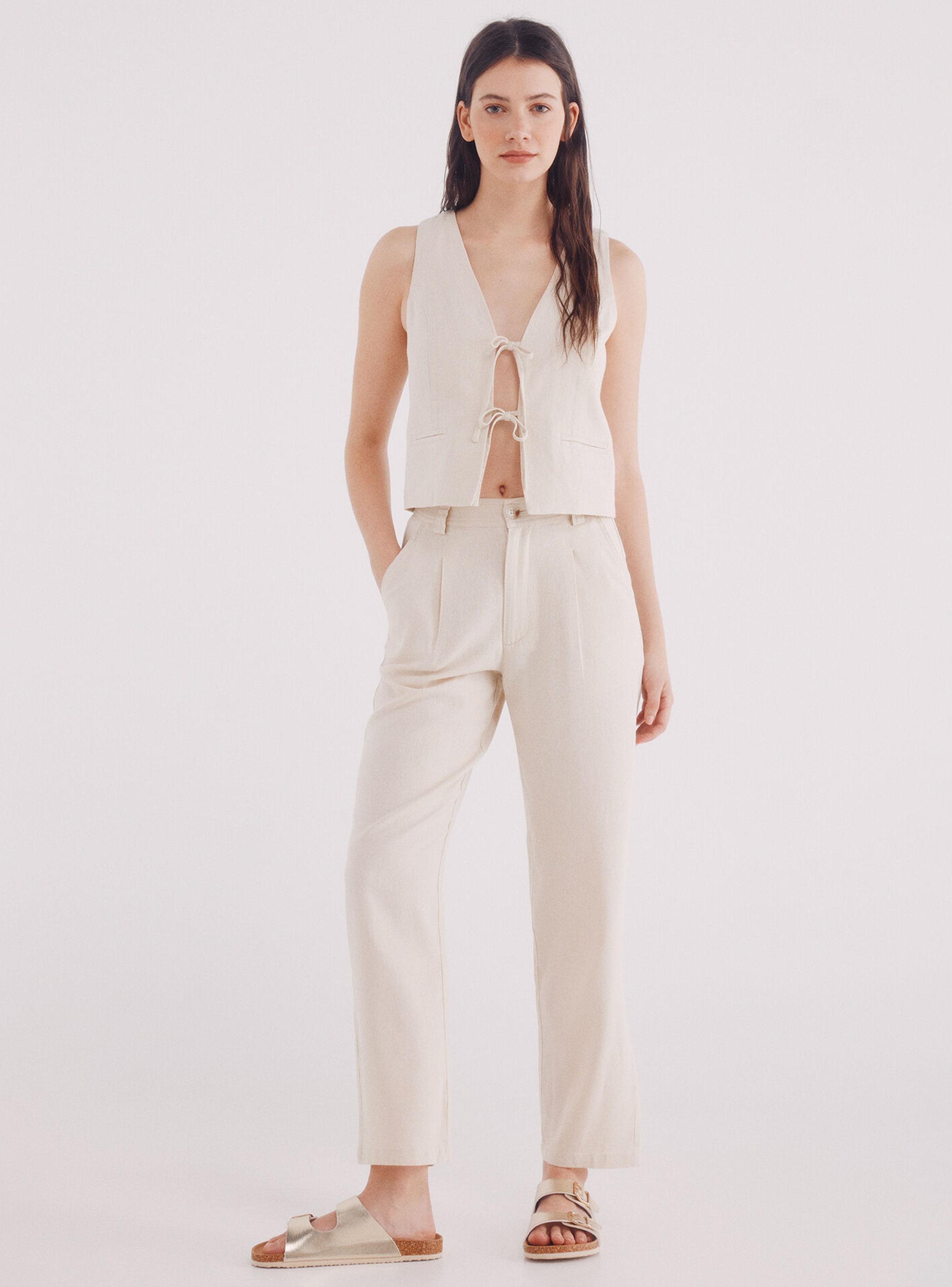 Pantalón Básico Lino-4