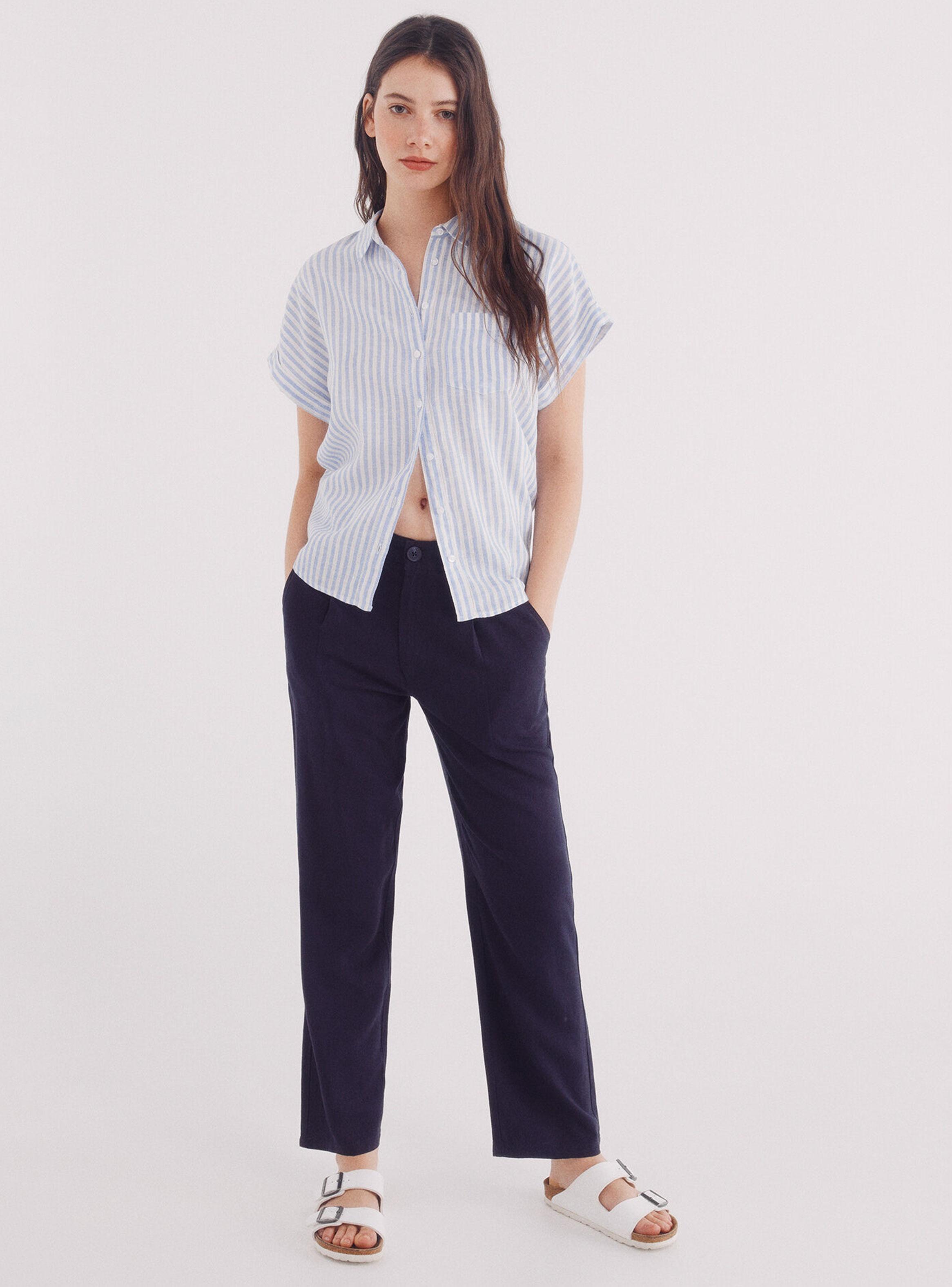 Pantalón Básico Lino-4