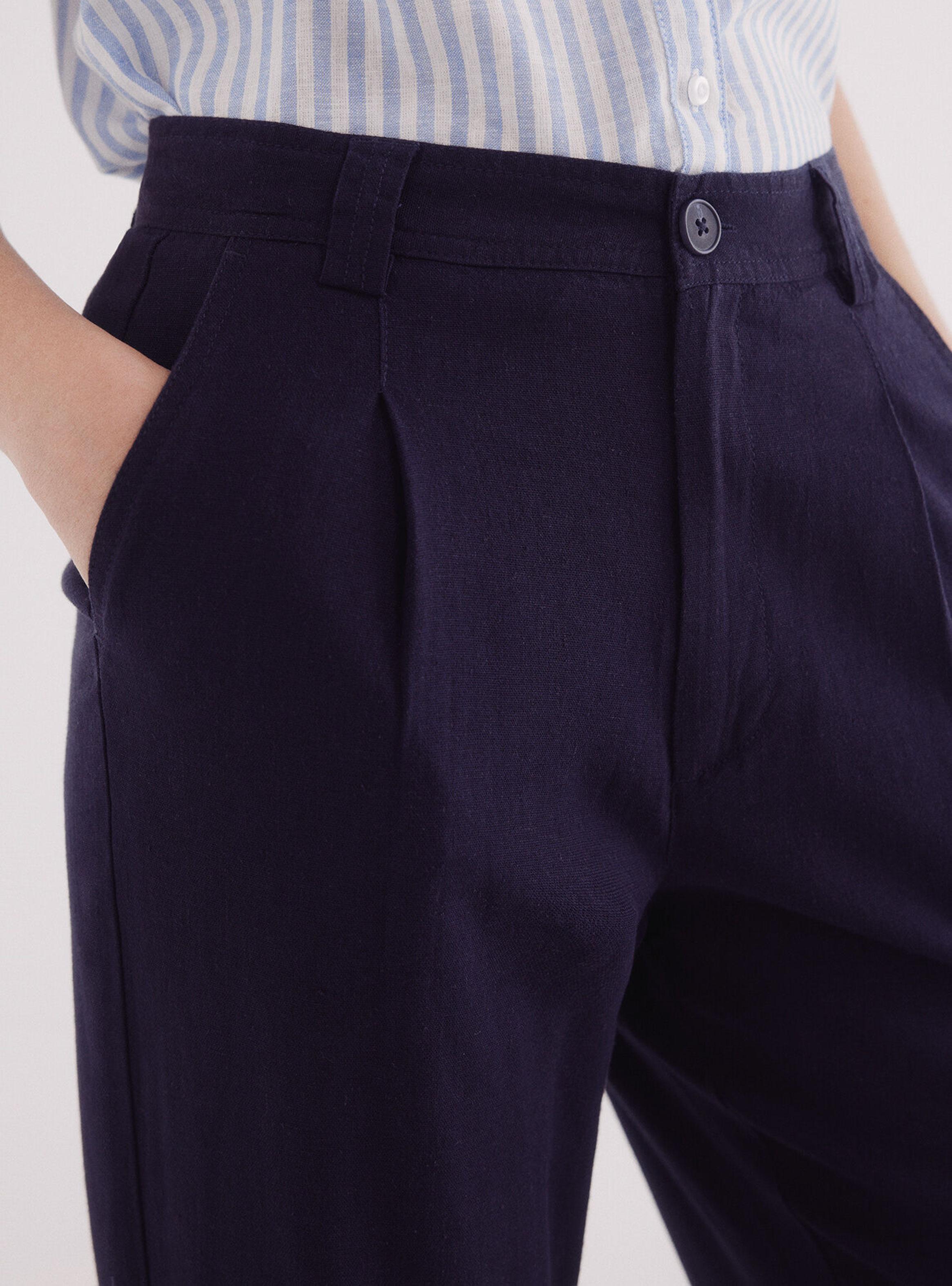 Pantalón Básico Lino-3