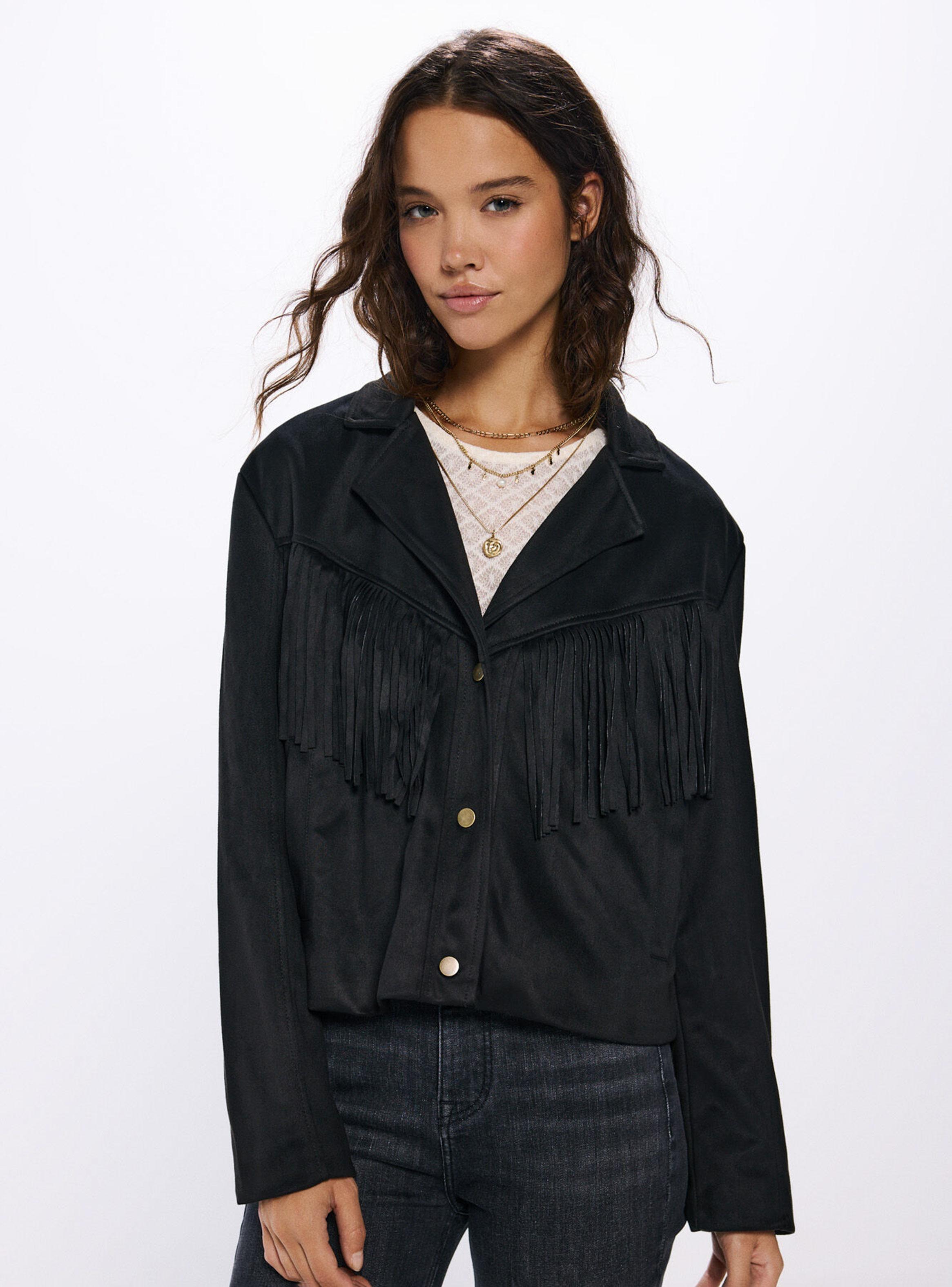 Chaqueta Flecos-0