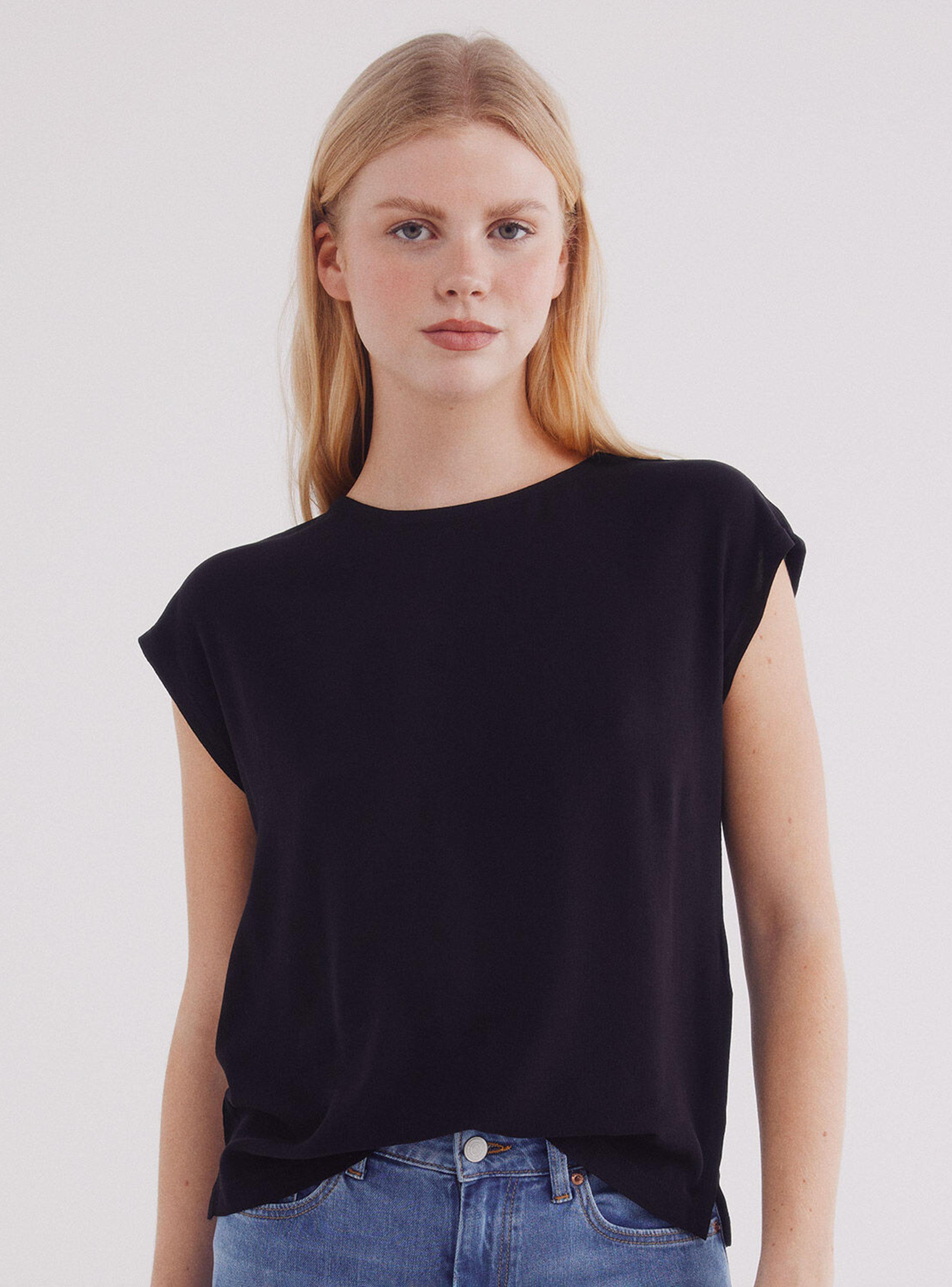 Polera Lisa Viscosa-0