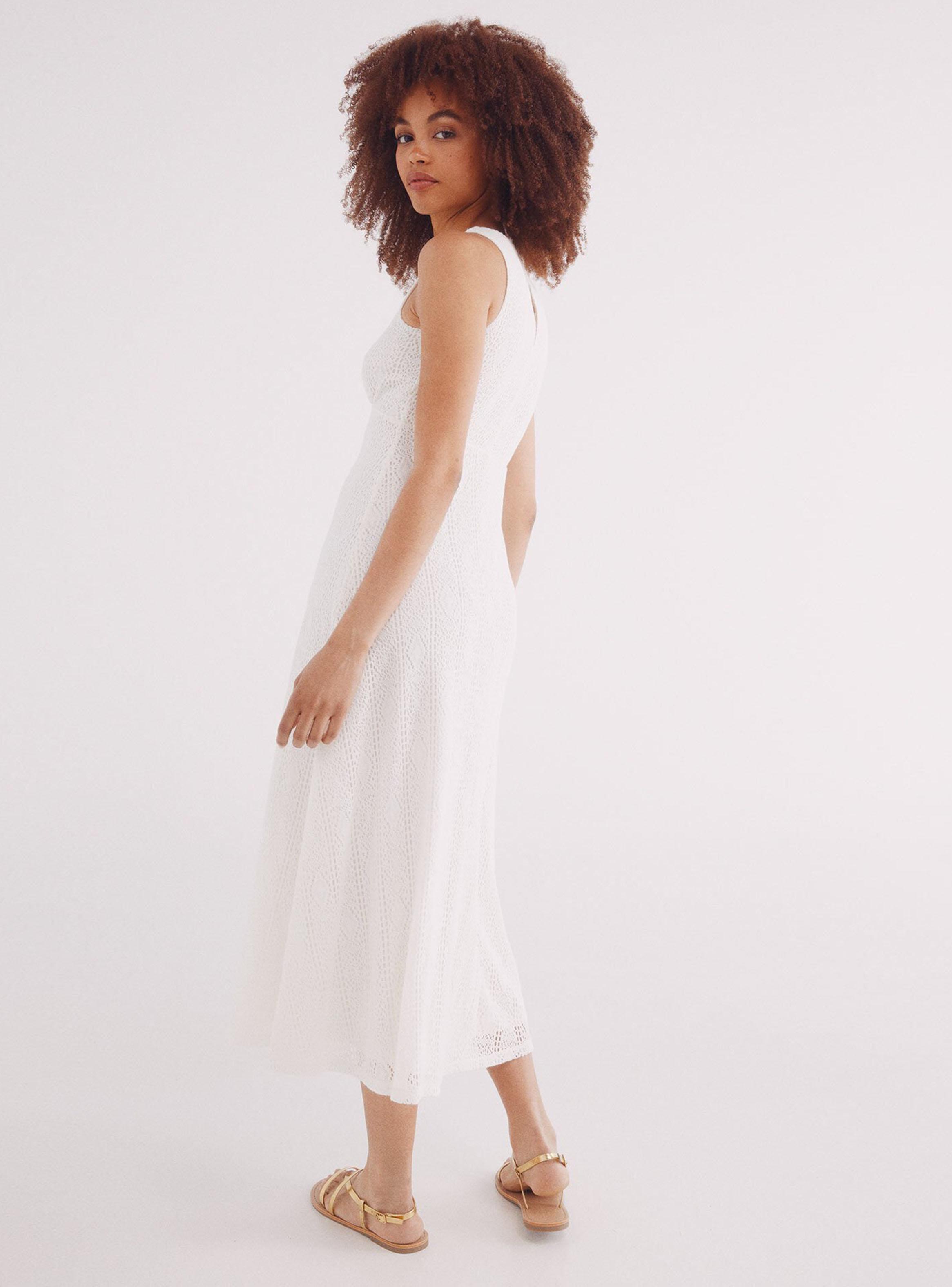 Vestido Midi Crochet-1