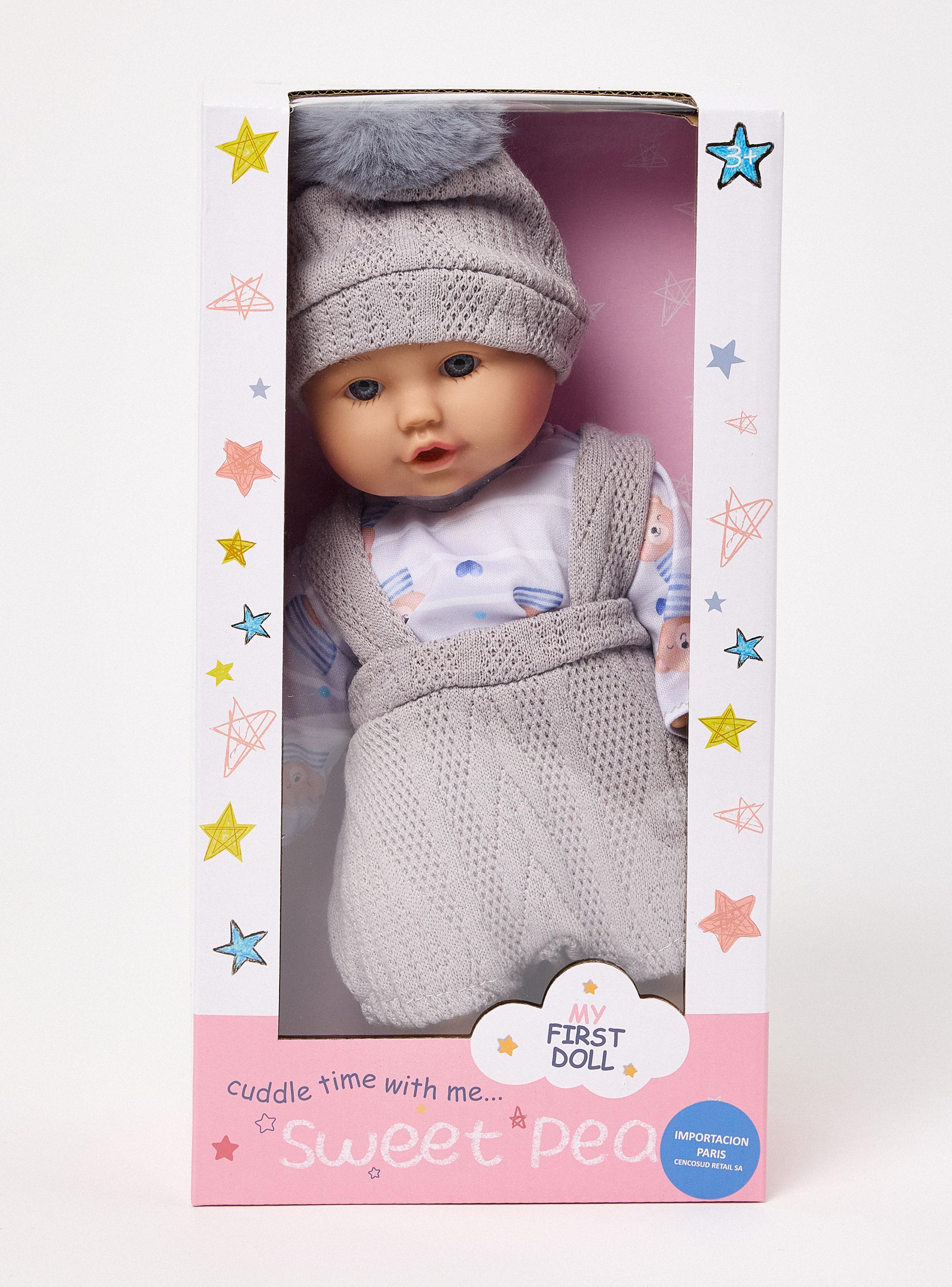 Muñeca con Conjunto Tejido 33 cm-2