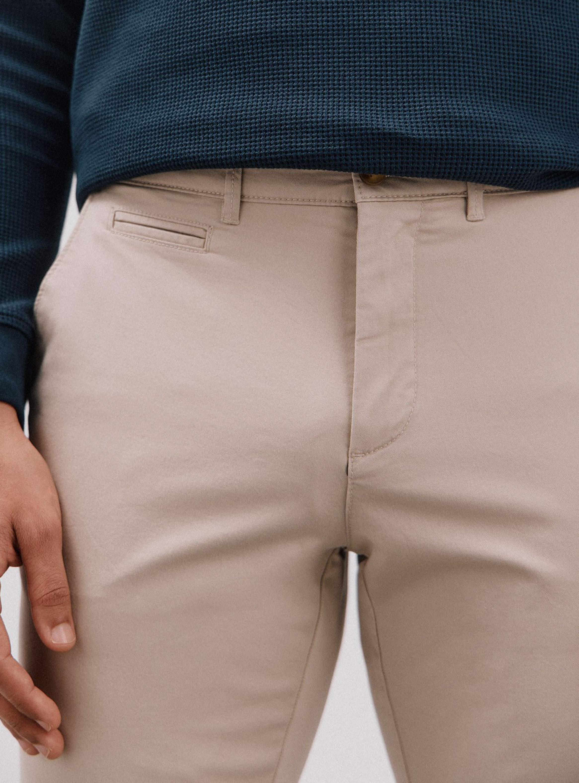 Pantalón Slim Fit Chino -3