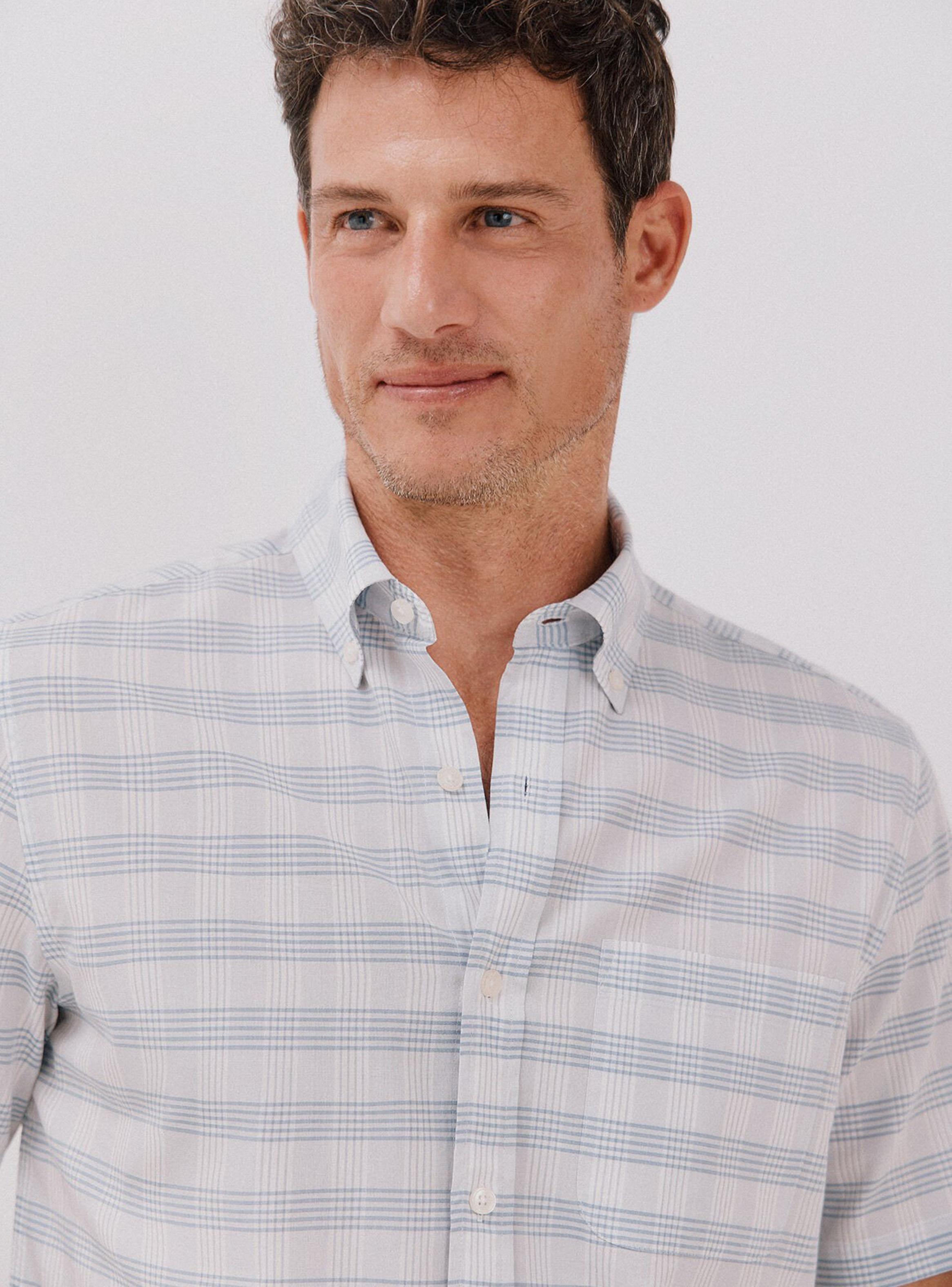 Camisa Cuadros Algodón Tencel-3