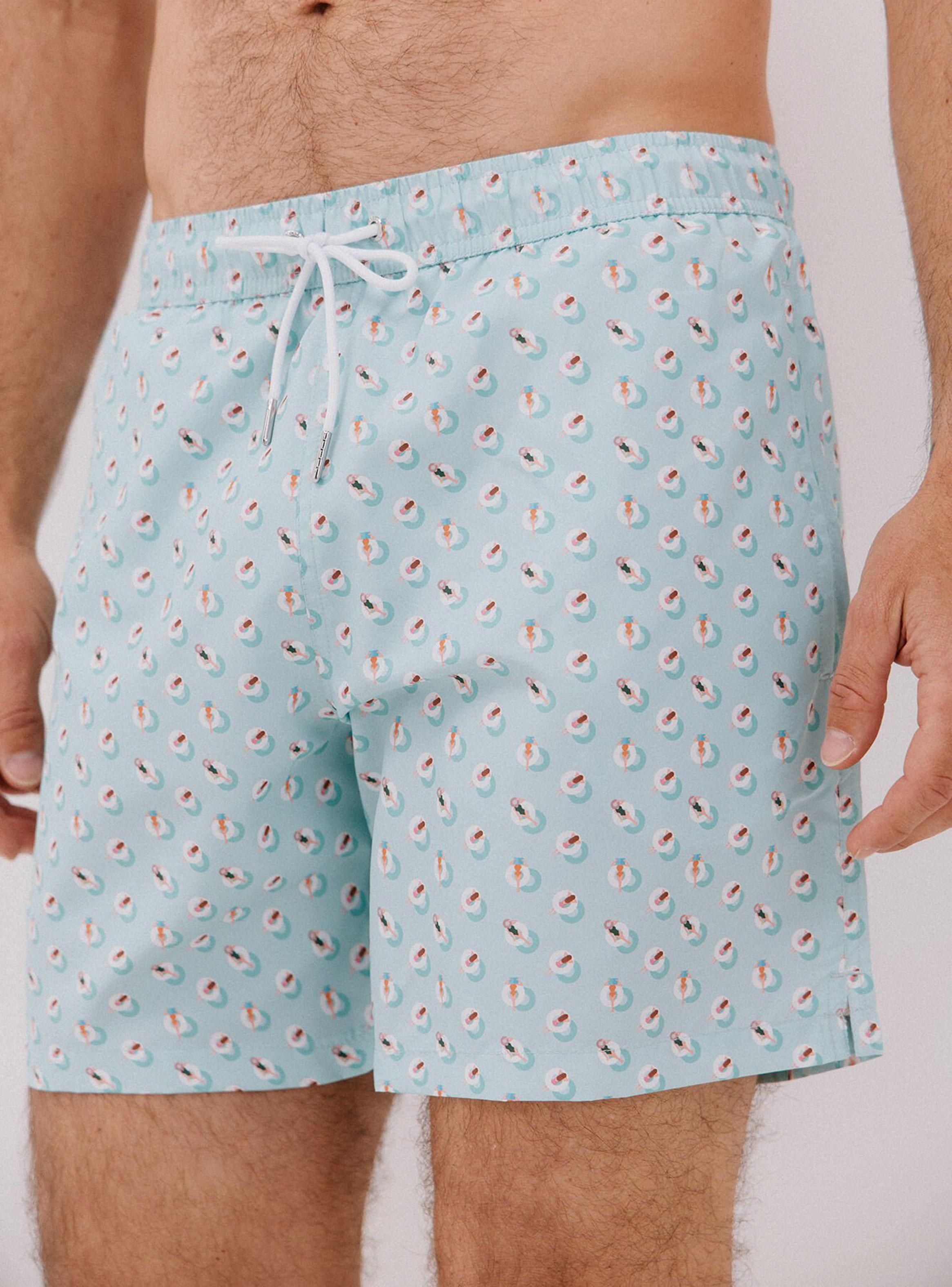 Traje de Baño Estampado Flotadores-2