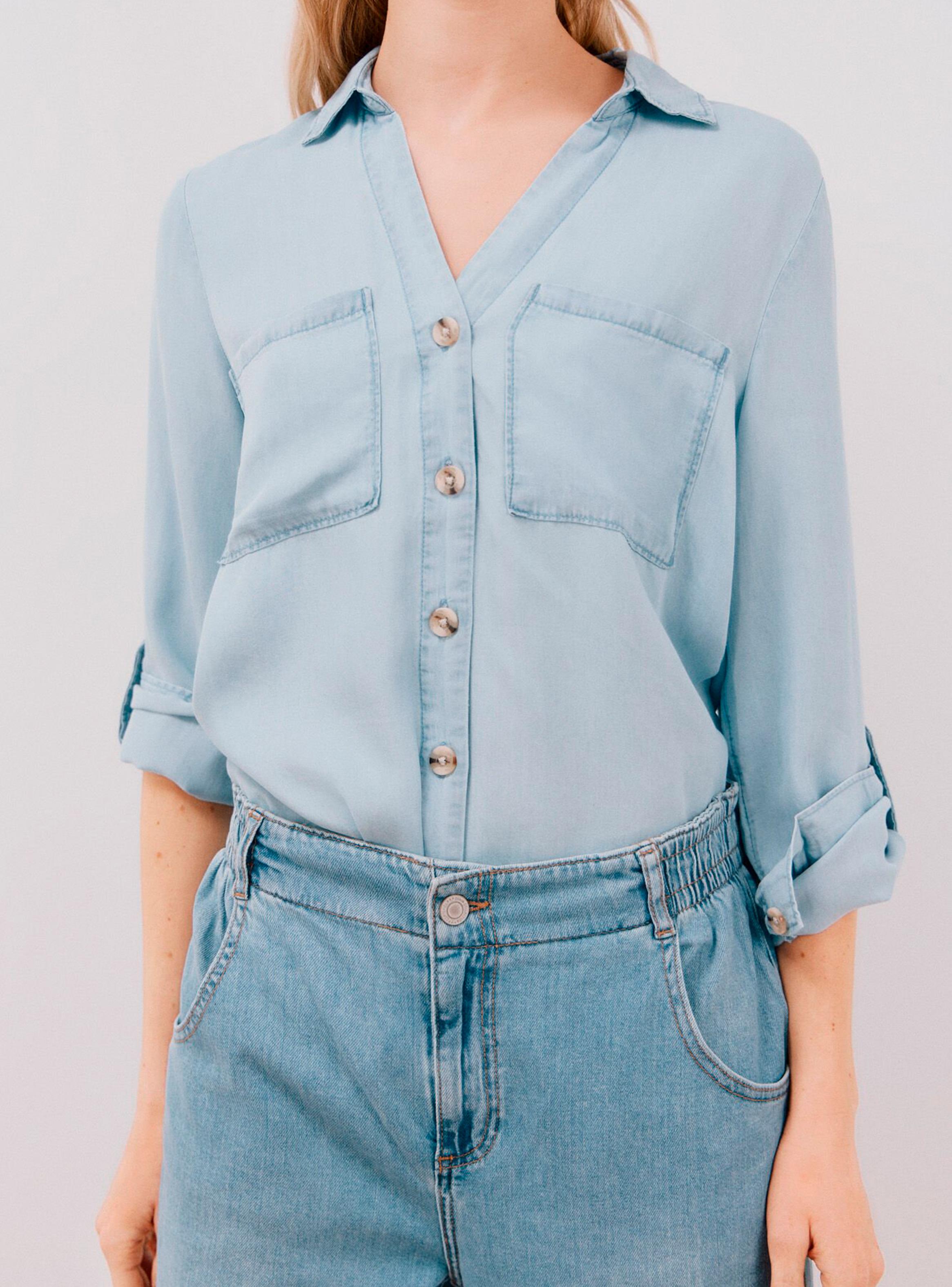 Blusa Vaquera Tencel-2