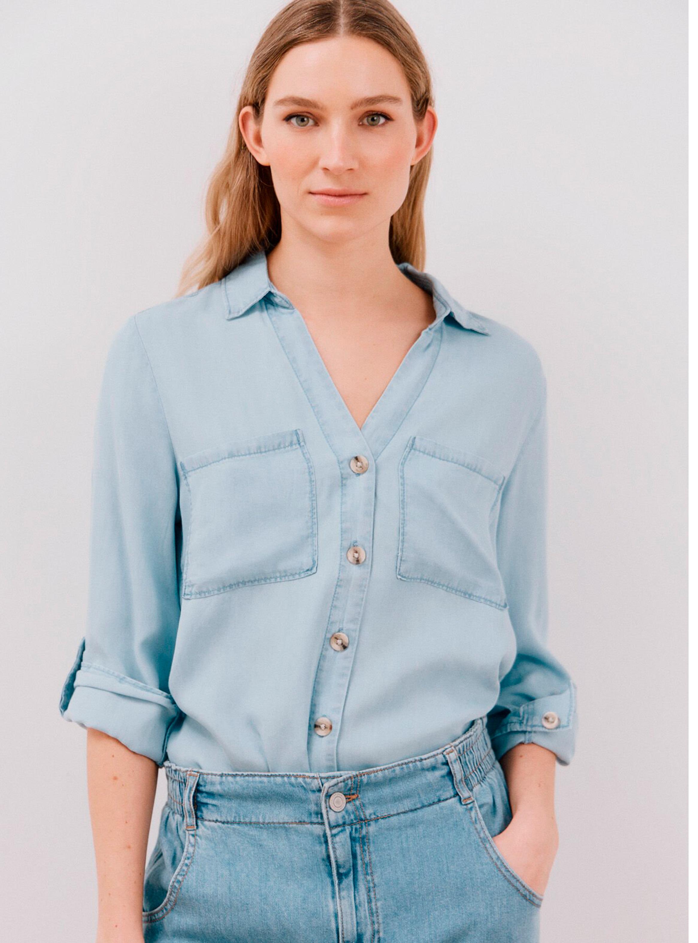Blusa Vaquera Tencel-0
