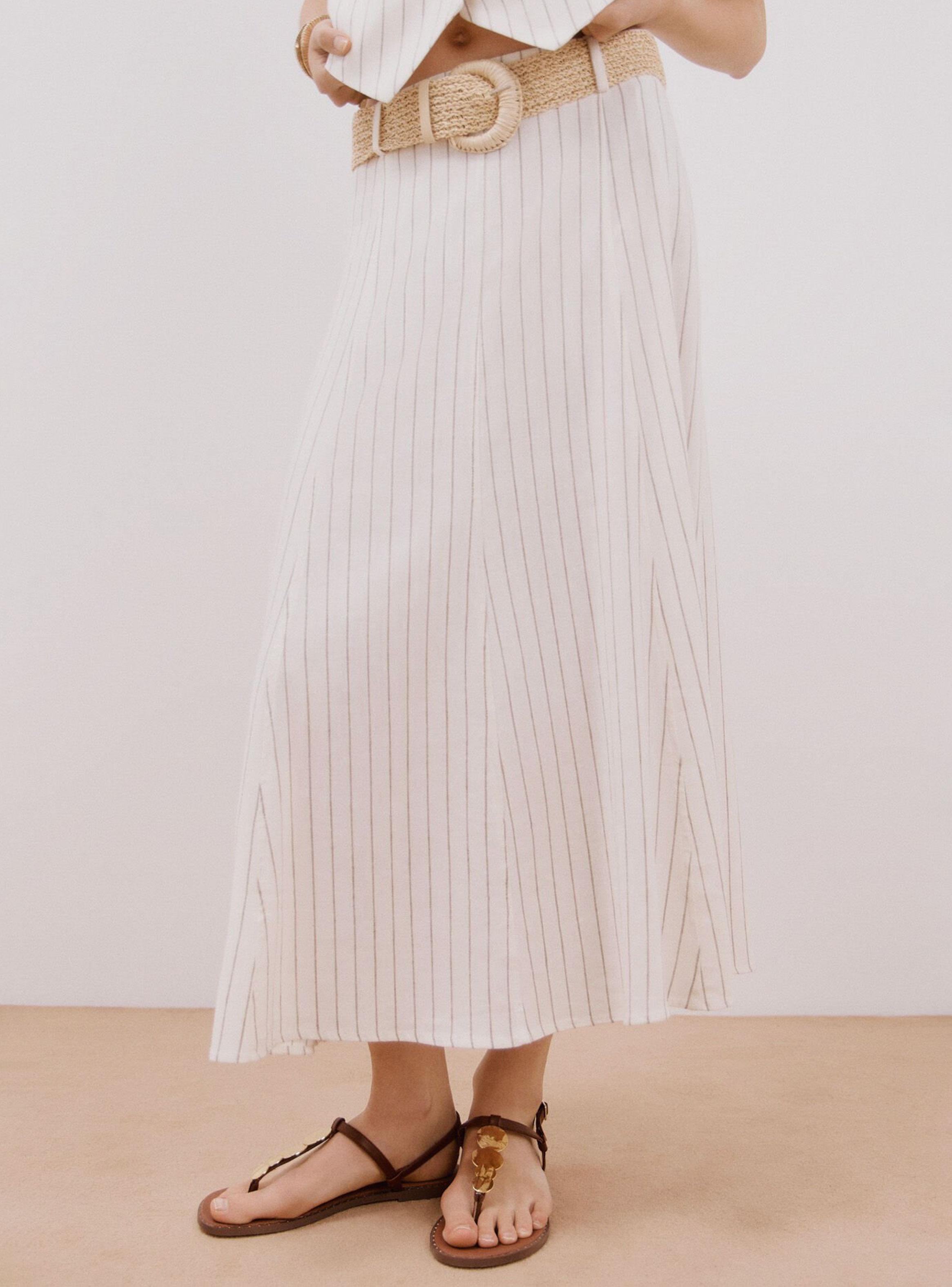 Falda Midi Capa-0