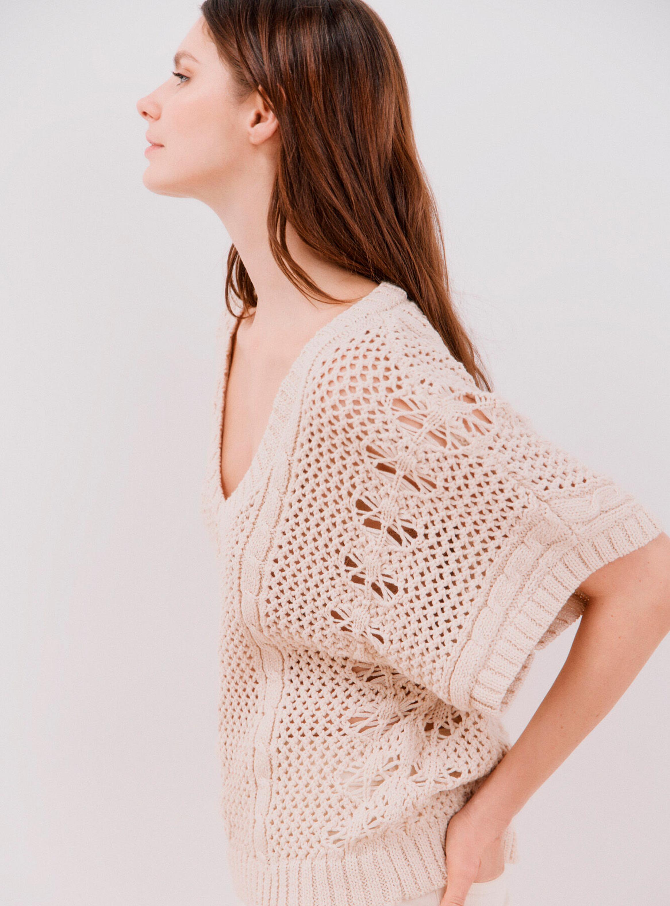 Sweater Punto Calado-2