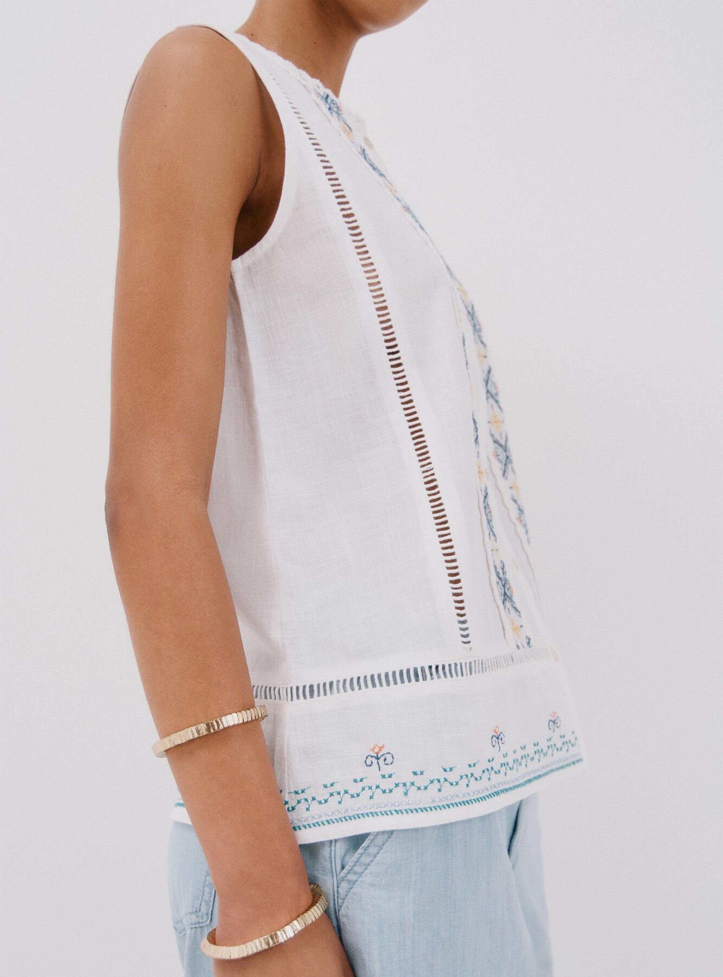 Blusa Bordados Entredós-2